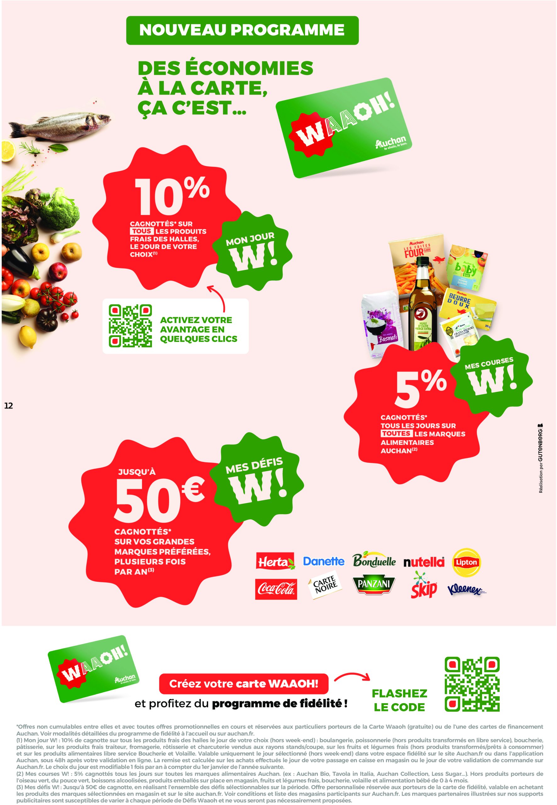 auchan - Auchan - C'est parti pour une année moins chère folder geldig vanaf 16/07 - 27/07 - page: 12 auchan - Auchan - C'est parti pour une année moins chère folder geldig vanaf 16/07 - 27/07 - page: 12
