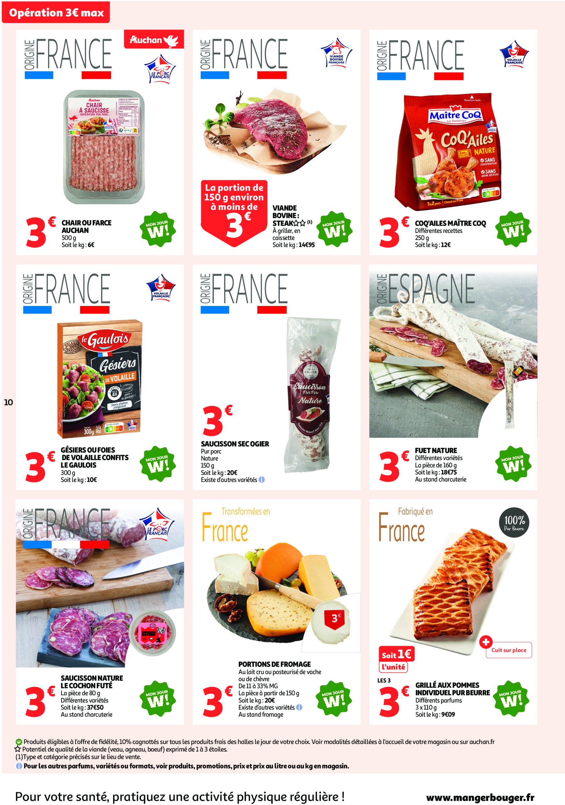 auchan - Auchan - C'est parti pour une année moins chère folder geldig vanaf 16/07 - 27/07 - page: 10 auchan - Auchan - C'est parti pour une année moins chère folder geldig vanaf 16/07 - 27/07 - page: 10