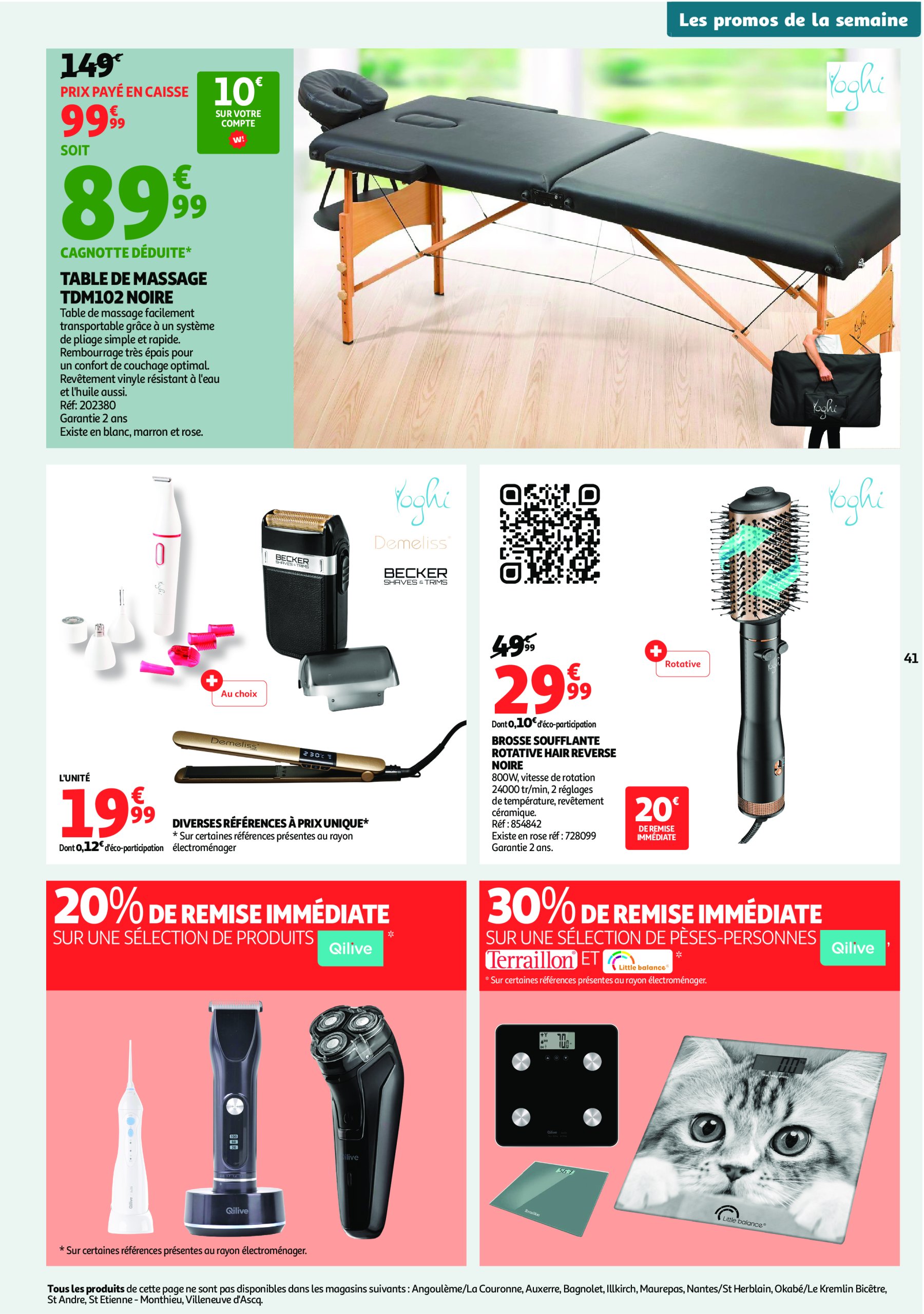 auchan - Auchan - C'est parti pour une année moins chère folder geldig vanaf 16/07 - 27/07 - page: 41 auchan - Auchan - C'est parti pour une année moins chère folder geldig vanaf 16/07 - 27/07 - page: 41