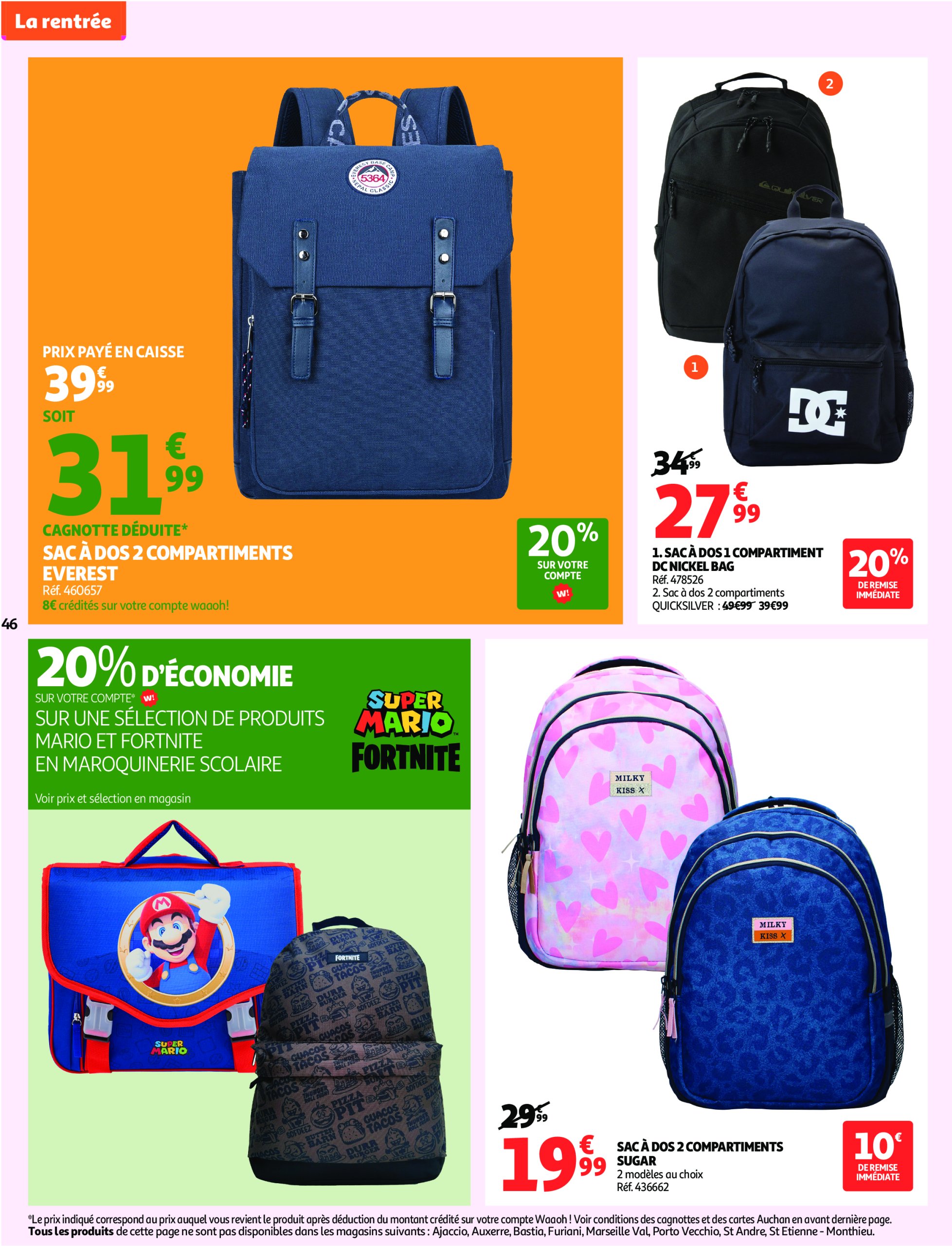 auchan - Auchan - Foire à la bière : sans pression pour le budget folder geldig vanaf 29/07 - 10/08 - page: 46 auchan - Auchan - Foire à la bière : sans pression pour le budget folder geldig vanaf 29/07 - 10/08 - page: 46