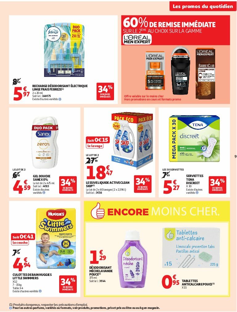 auchan - Auchan Supermarché - Le frais, le bon moins cher folder geldig vanaf 05/08 - 09/08 - page: 9