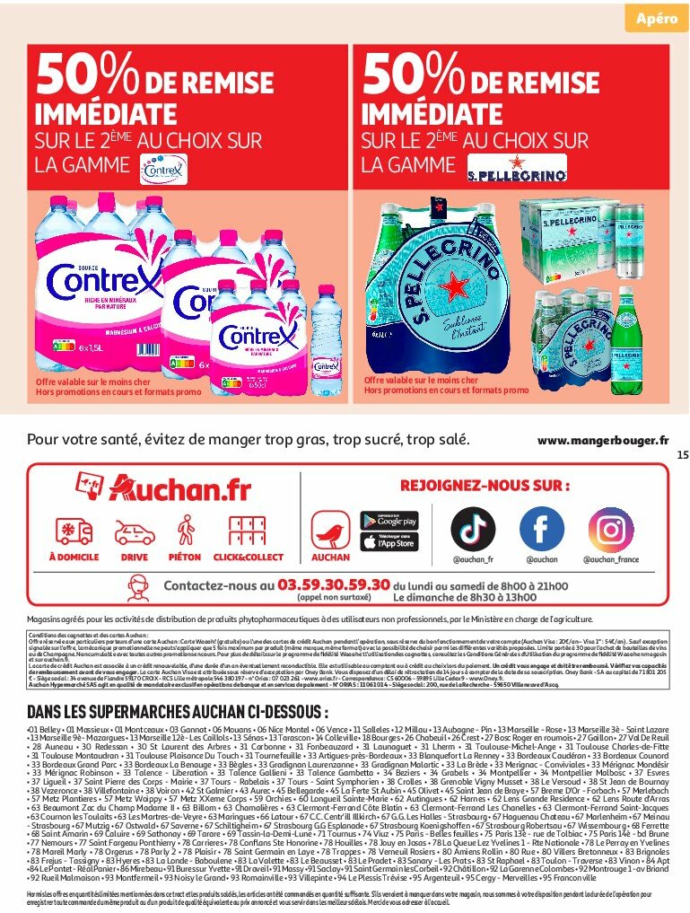 auchan - Auchan Supermarché - Le frais, le bon moins cher folder geldig vanaf 05/08 - 09/08 - page: 15