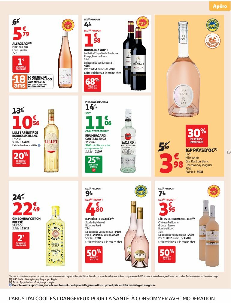 auchan - Auchan Supermarché - Le frais, le bon moins cher folder geldig vanaf 05/08 - 09/08 - page: 13