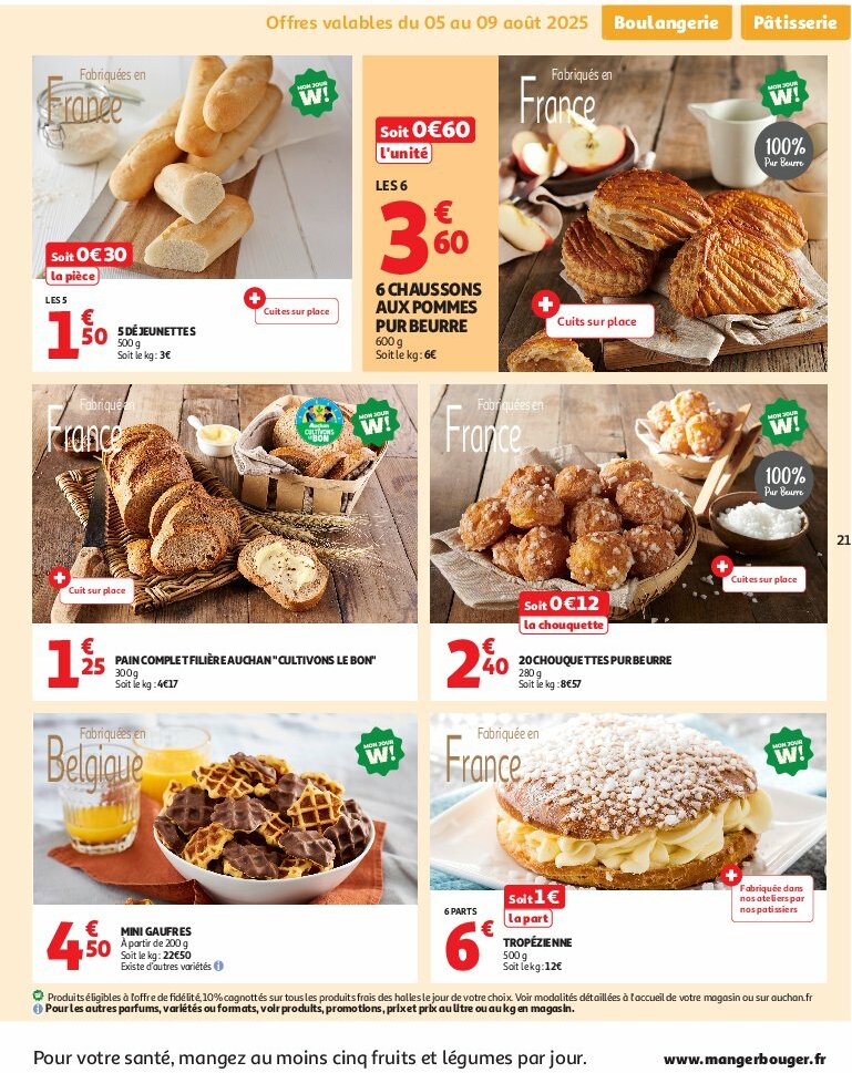 auchan - Auchan - Un été sans flamber votre budget folder geldig vanaf 05/08 - 17/08 - page: 21
