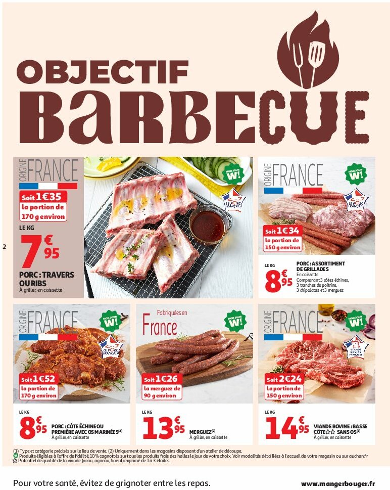 auchan - Auchan - Un été sans flamber votre budget folder geldig vanaf 05/08 - 17/08 - page: 2