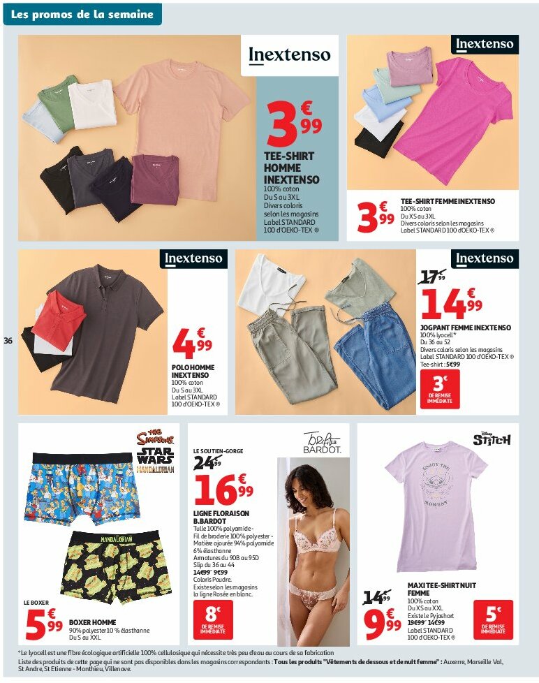 auchan - Auchan - Un été sans flamber votre budget folder geldig vanaf 05/08 - 17/08 - page: 36