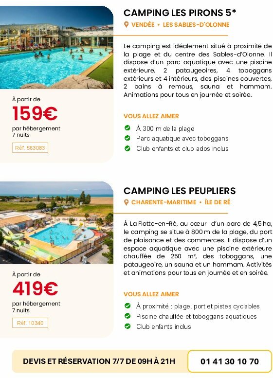 auchan - Auchan - Voyages : bons plans vacances d'août ! folder geldig vanaf 01/08 - 31/08 - page: 2