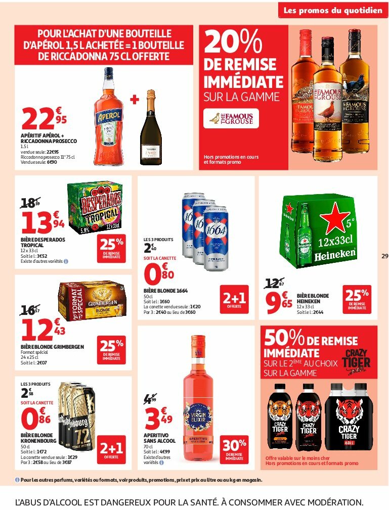 auchan - Auchan - C'est bon de rentrer moins cher folder geldig vanaf 12/08 - 24/08 - page: 29 auchan - Auchan - C'est bon de rentrer moins cher folder geldig vanaf 12/08 - 24/08 - page: 29