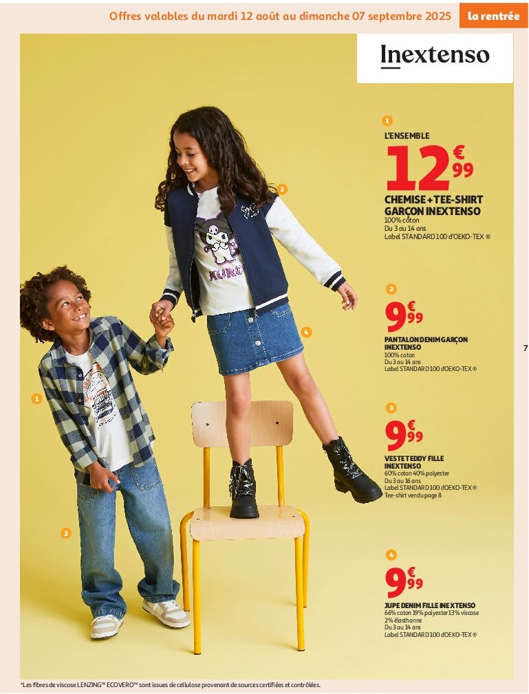 auchan - Auchan - C'est bon de rentrer moins cher folder geldig vanaf 12/08 - 24/08 - page: 7 auchan - Auchan - C'est bon de rentrer moins cher folder geldig vanaf 12/08 - 24/08 - page: 7