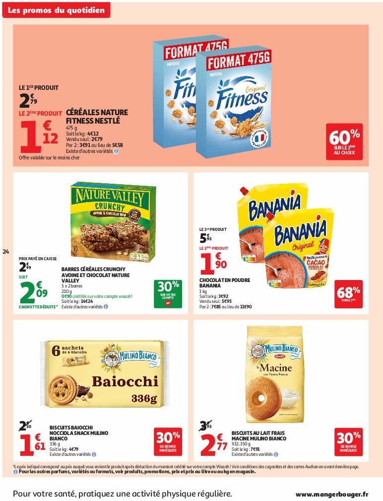 auchan - Auchan Supermarché - C'est bon de rentrer moins cher folder geldig vanaf 12/08 - 16/08 - page: 24