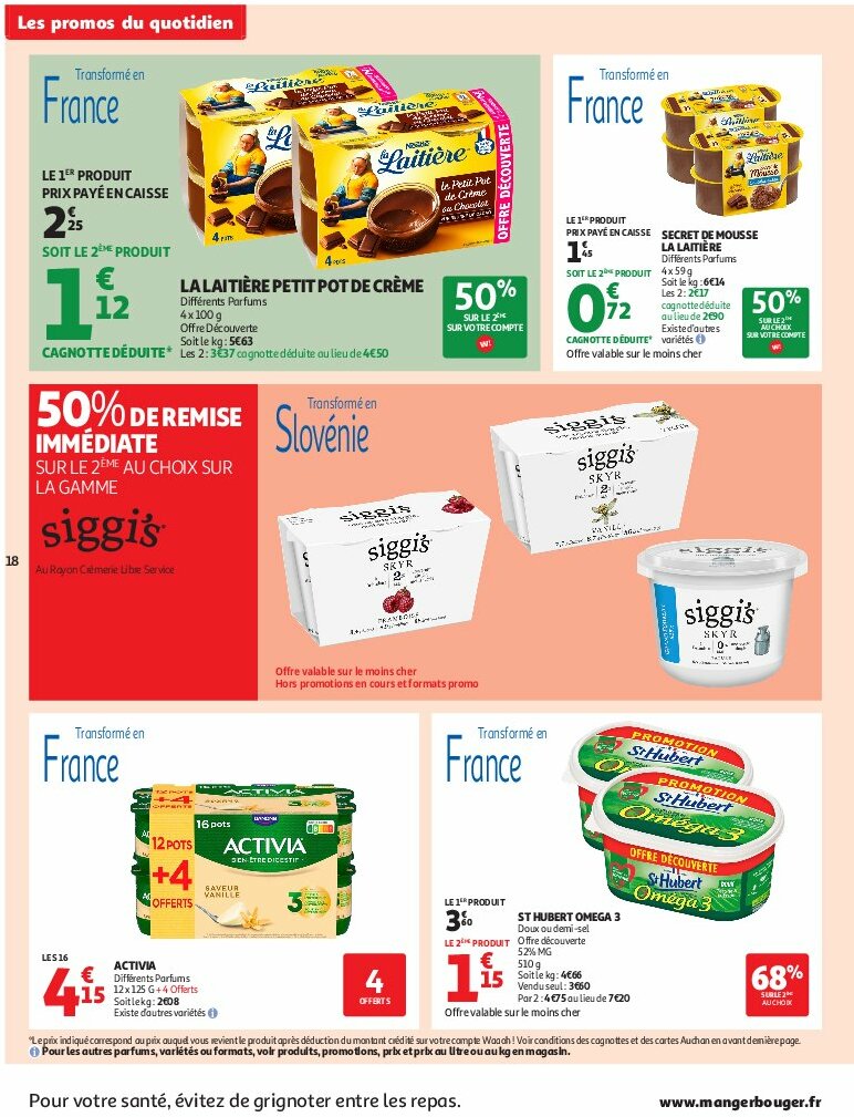 auchan - Auchan Supermarché - C'est bon de rentrer moins cher folder geldig vanaf 12/08 - 16/08 - page: 18
