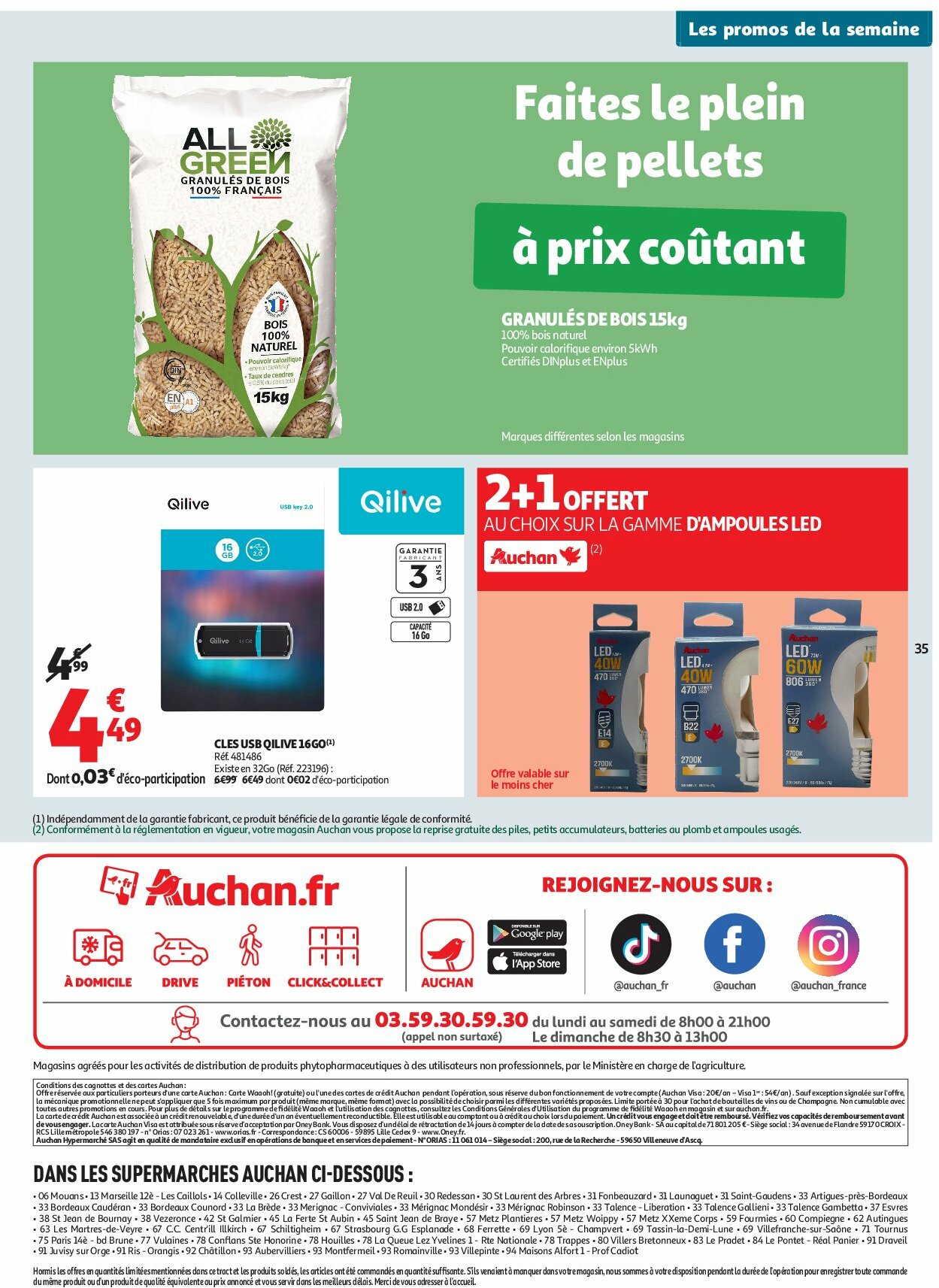 auchan - Auchan - XXL : En gros, vous êtes toujours gagnant dans votre super folder geldig vanaf 19/08 - 30/08 - page: 35