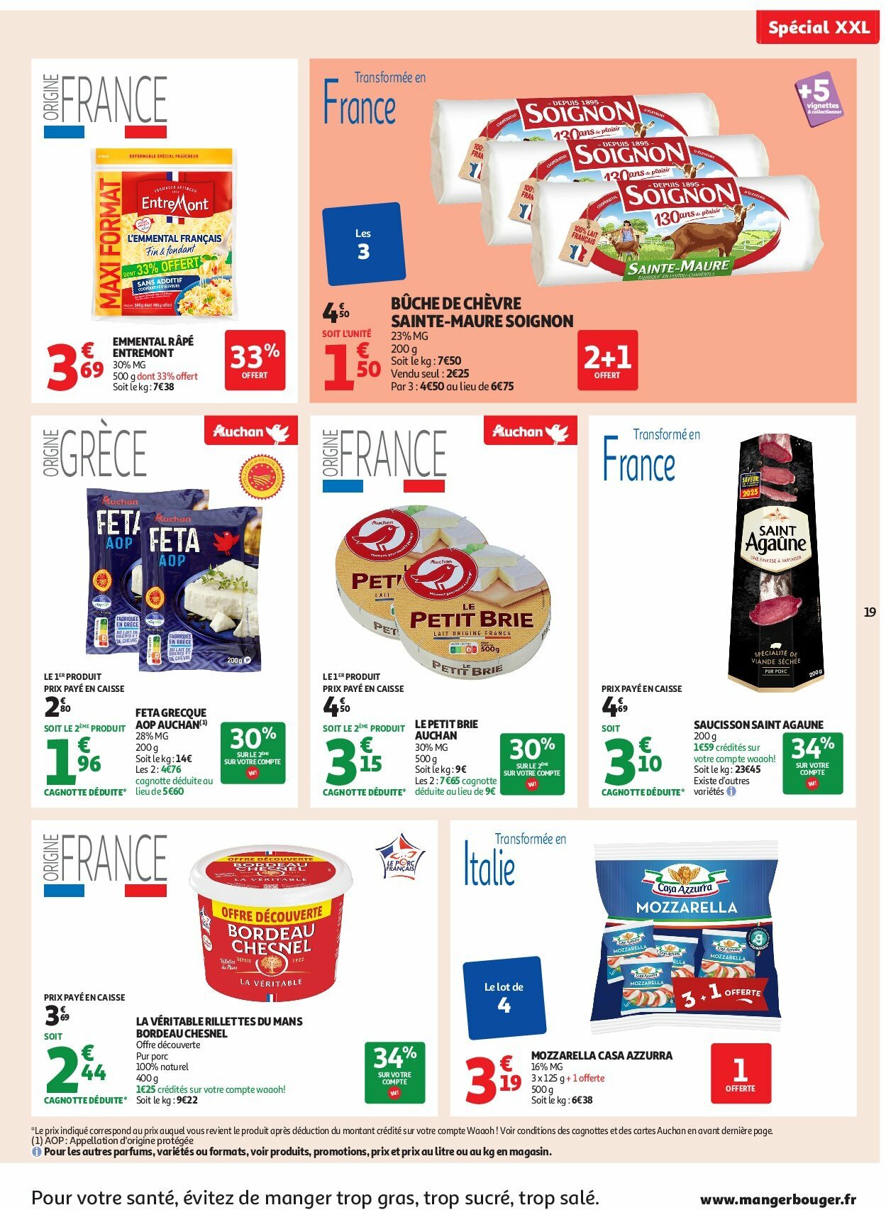 auchan - Auchan - XXL : En gros, vous êtes toujours gagnant dans votre super folder geldig vanaf 19/08 - 30/08 - page: 19