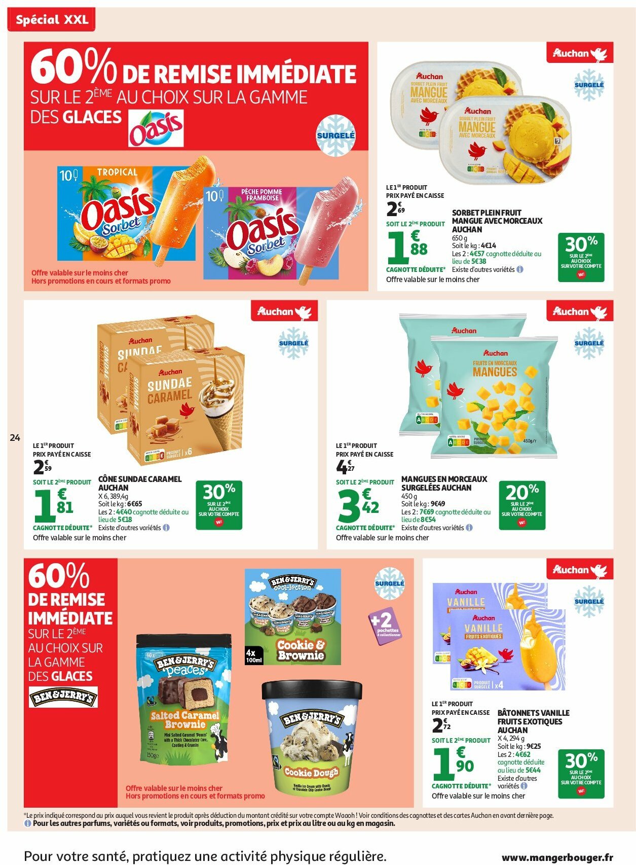 auchan - Auchan - XXL : En gros, vous êtes toujours gagnant dans votre super folder geldig vanaf 19/08 - 30/08 - page: 24