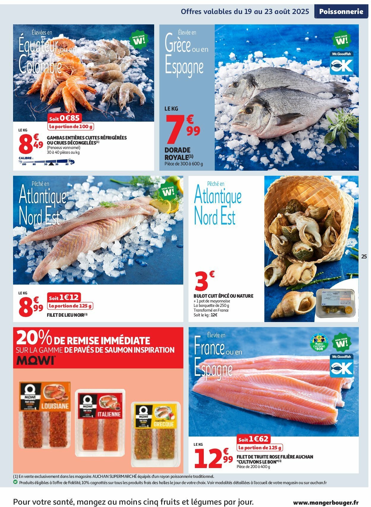 auchan - Auchan - XXL : En gros, vous êtes toujours gagnant dans votre super folder geldig vanaf 19/08 - 30/08 - page: 25