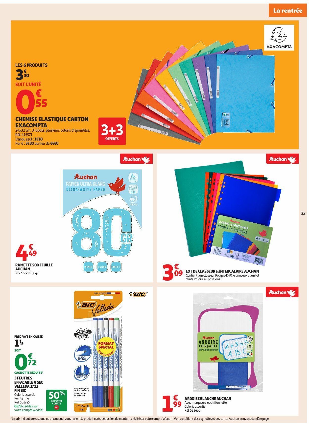 auchan - Auchan - XXL : En gros, vous êtes toujours gagnant dans votre super folder geldig vanaf 19/08 - 30/08 - page: 33