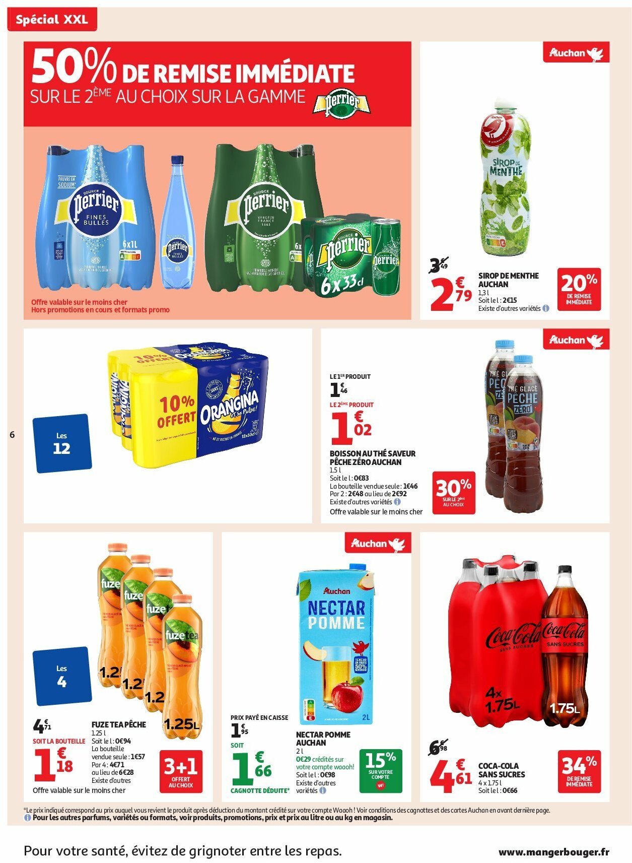 auchan - Auchan - XXL : En gros, vous êtes toujours gagnant dans votre super folder geldig vanaf 19/08 - 30/08 - page: 6