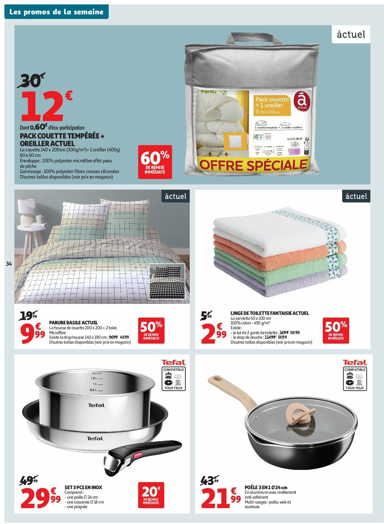 auchan - Auchan - XXL : En gros, vous êtes toujours gagnant dans votre super folder geldig vanaf 19/08 - 30/08 - page: 34