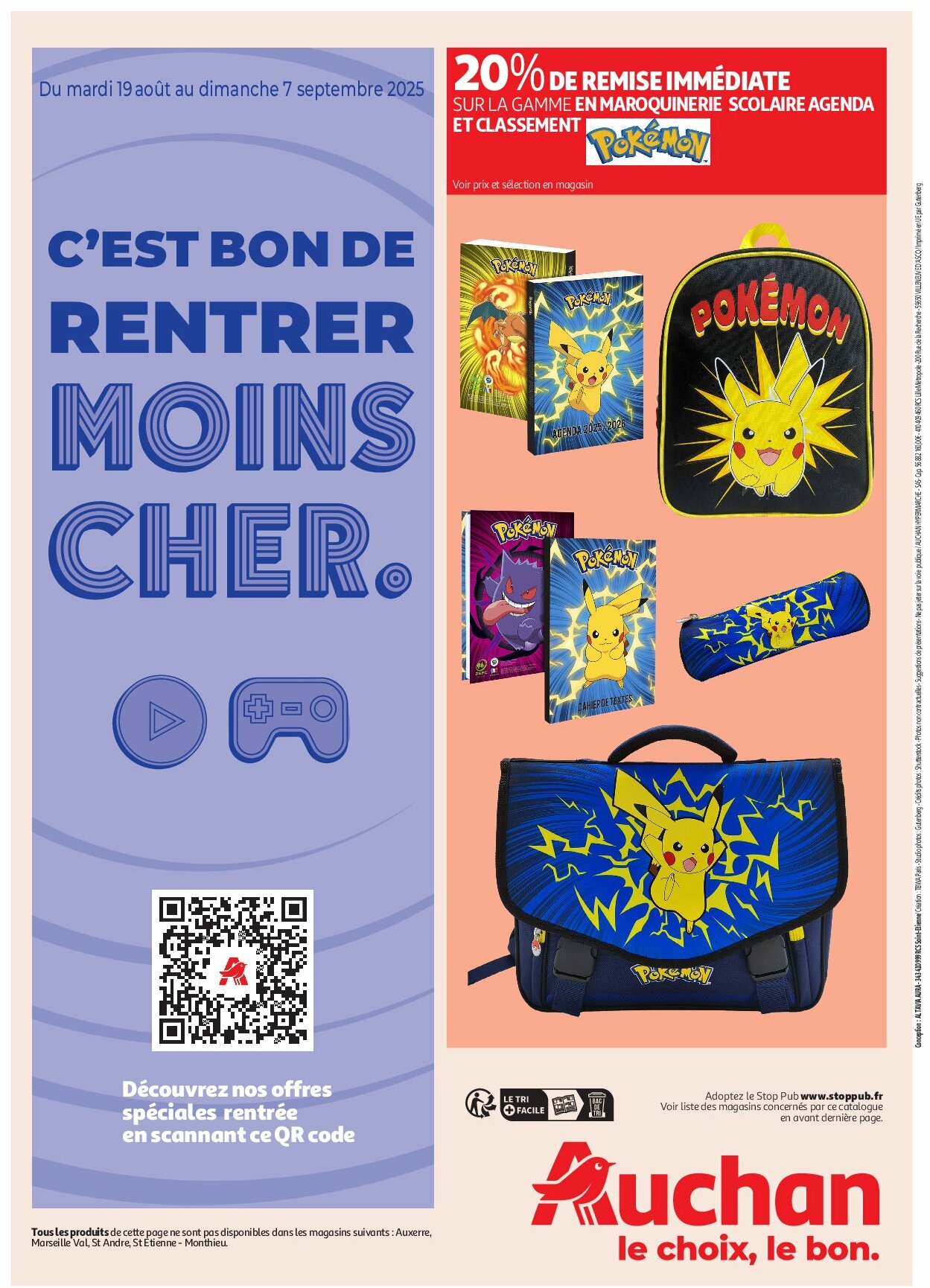 auchan - Auchan - En gros, vous êtes toujours gagnant folder geldig vanaf 19/08 - 31/08 - page: 44 auchan - Auchan - En gros, vous êtes toujours gagnant folder geldig vanaf 19/08 - 31/08 - page: 44
