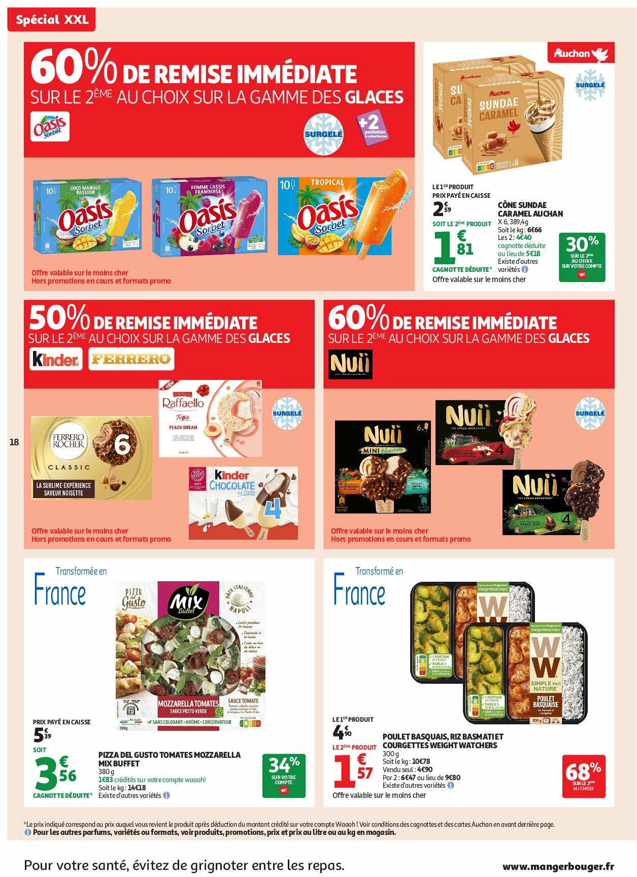auchan - Auchan - En gros, vous êtes toujours gagnant folder geldig vanaf 19/08 - 31/08 - page: 18 auchan - Auchan - En gros, vous êtes toujours gagnant folder geldig vanaf 19/08 - 31/08 - page: 18