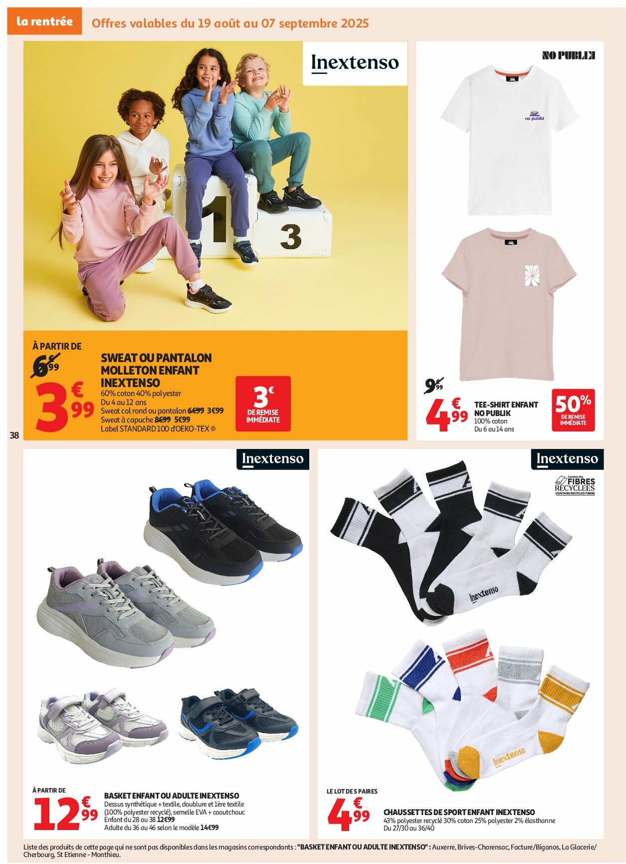 auchan - Auchan - En gros, vous êtes toujours gagnant folder geldig vanaf 19/08 - 31/08 - page: 38 auchan - Auchan - En gros, vous êtes toujours gagnant folder geldig vanaf 19/08 - 31/08 - page: 38