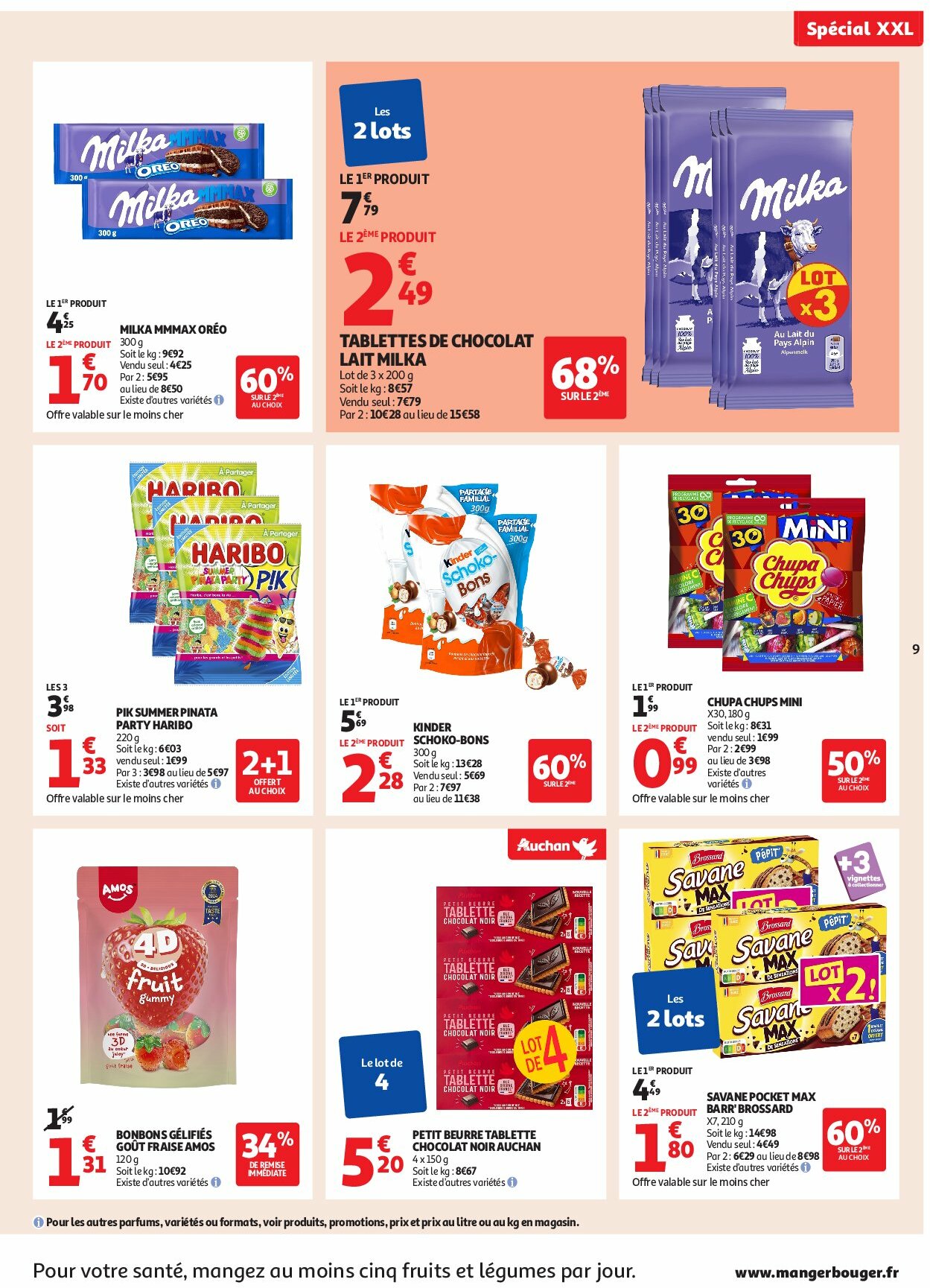 auchan - Auchan - En gros, vous êtes toujours gagnant folder geldig vanaf 19/08 - 31/08 - page: 9 auchan - Auchan - En gros, vous êtes toujours gagnant folder geldig vanaf 19/08 - 31/08 - page: 9