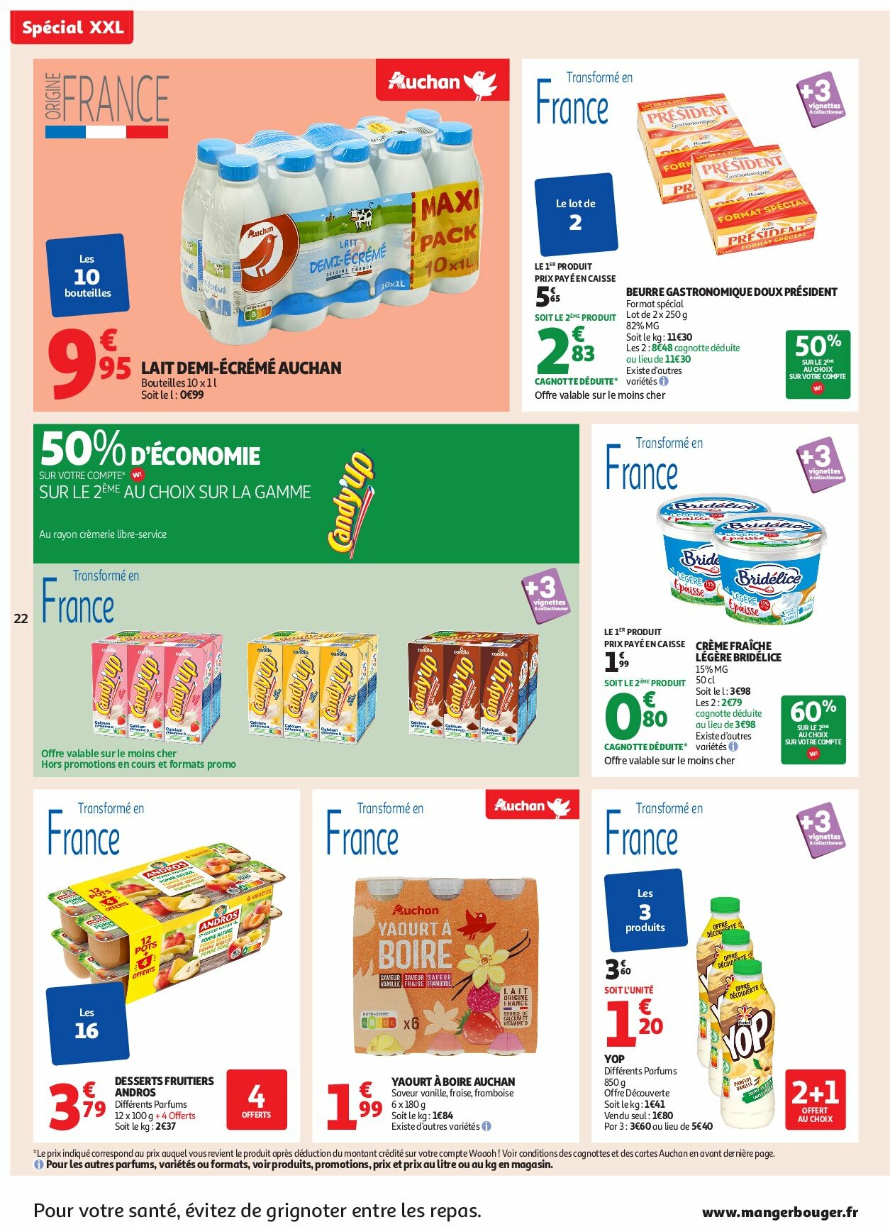auchan - Auchan - En gros, vous êtes toujours gagnant folder geldig vanaf 19/08 - 31/08 - page: 22 auchan - Auchan - En gros, vous êtes toujours gagnant folder geldig vanaf 19/08 - 31/08 - page: 22