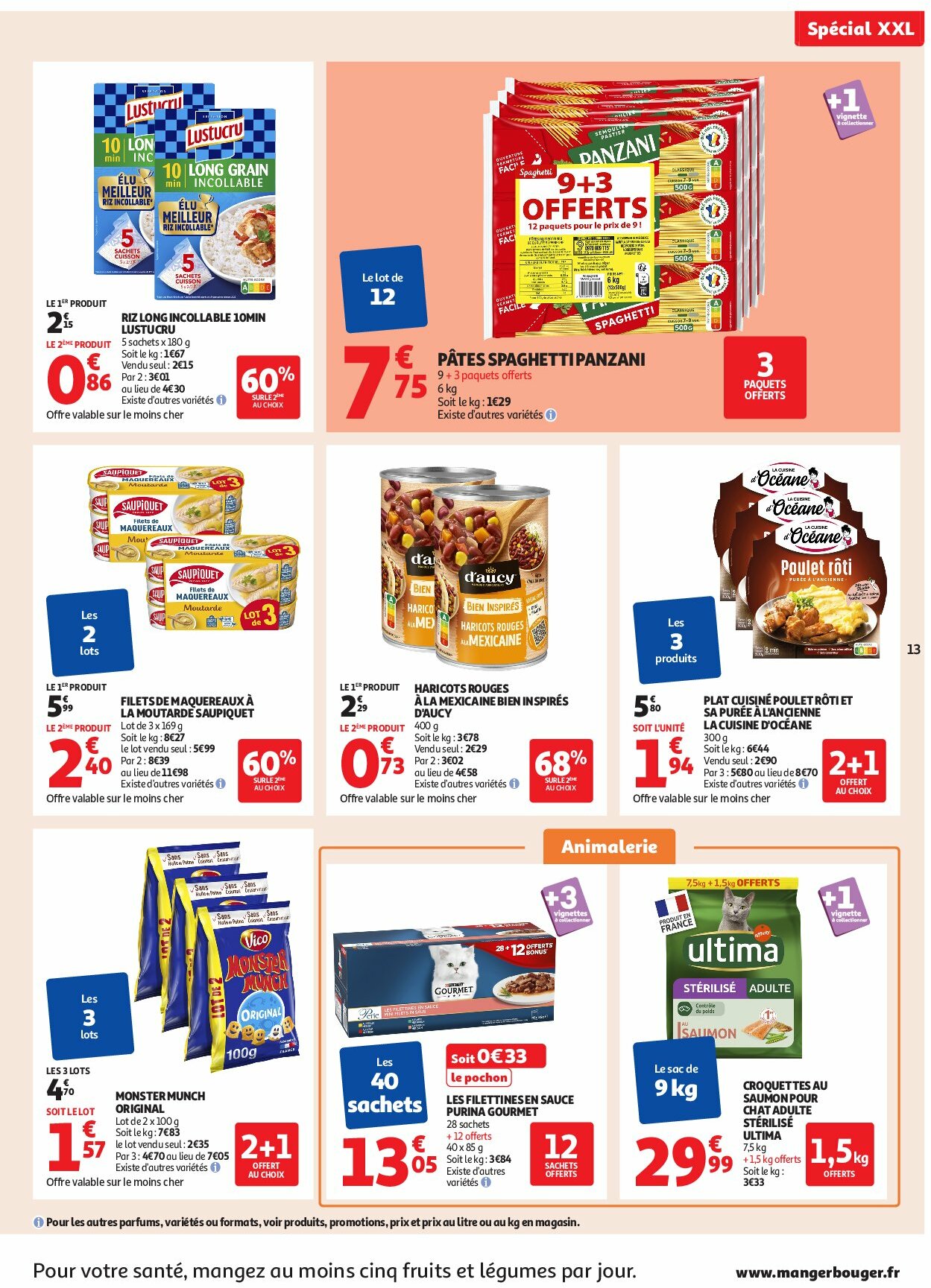 auchan - Auchan - En gros, vous êtes toujours gagnant folder geldig vanaf 19/08 - 31/08 - page: 13 auchan - Auchan - En gros, vous êtes toujours gagnant folder geldig vanaf 19/08 - 31/08 - page: 13