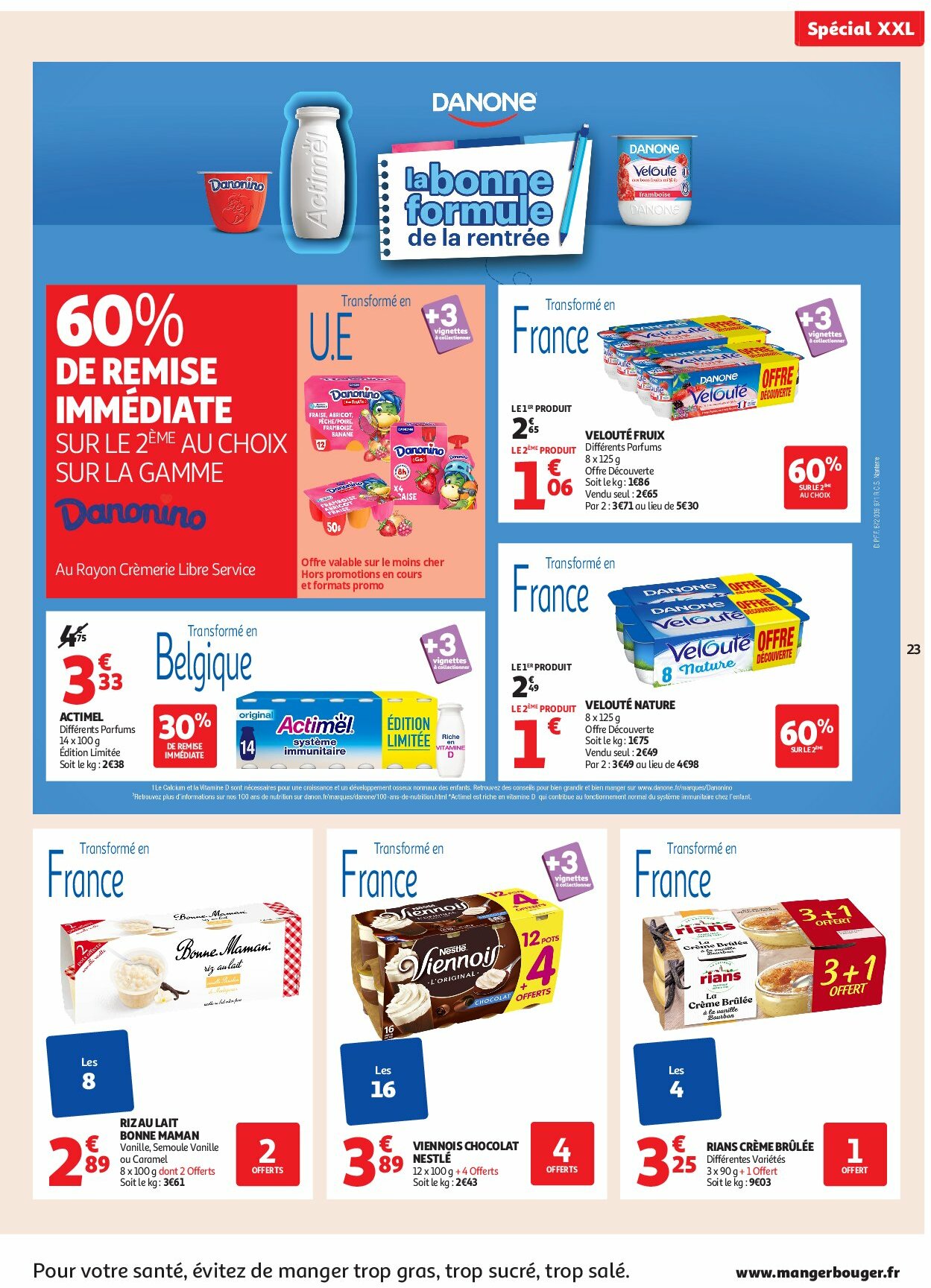 auchan - Auchan - En gros, vous êtes toujours gagnant folder geldig vanaf 19/08 - 31/08 - page: 23 auchan - Auchan - En gros, vous êtes toujours gagnant folder geldig vanaf 19/08 - 31/08 - page: 23