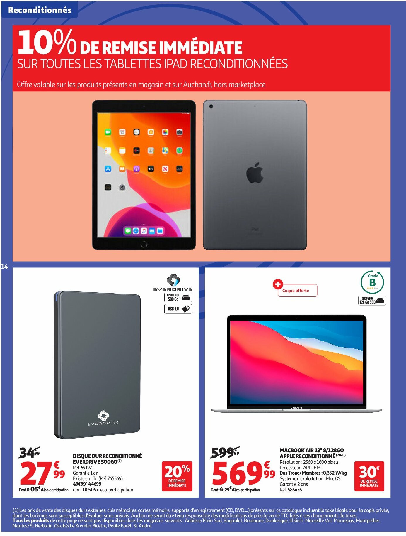 auchan - Auchan - Rentrée des classes 2 folder geldig vanaf 19/08 - 07/09 - page: 14 auchan - Auchan - Rentrée des classes 2 folder geldig vanaf 19/08 - 07/09 - page: 14