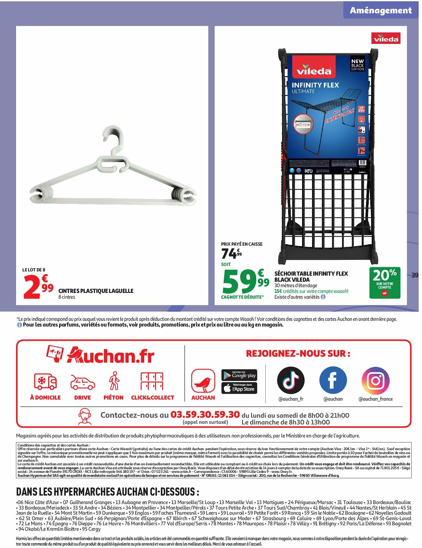 auchan - Auchan - Rentrée des classes 2 folder geldig vanaf 19/08 - 07/09 - page: 39 auchan - Auchan - Rentrée des classes 2 folder geldig vanaf 19/08 - 07/09 - page: 39