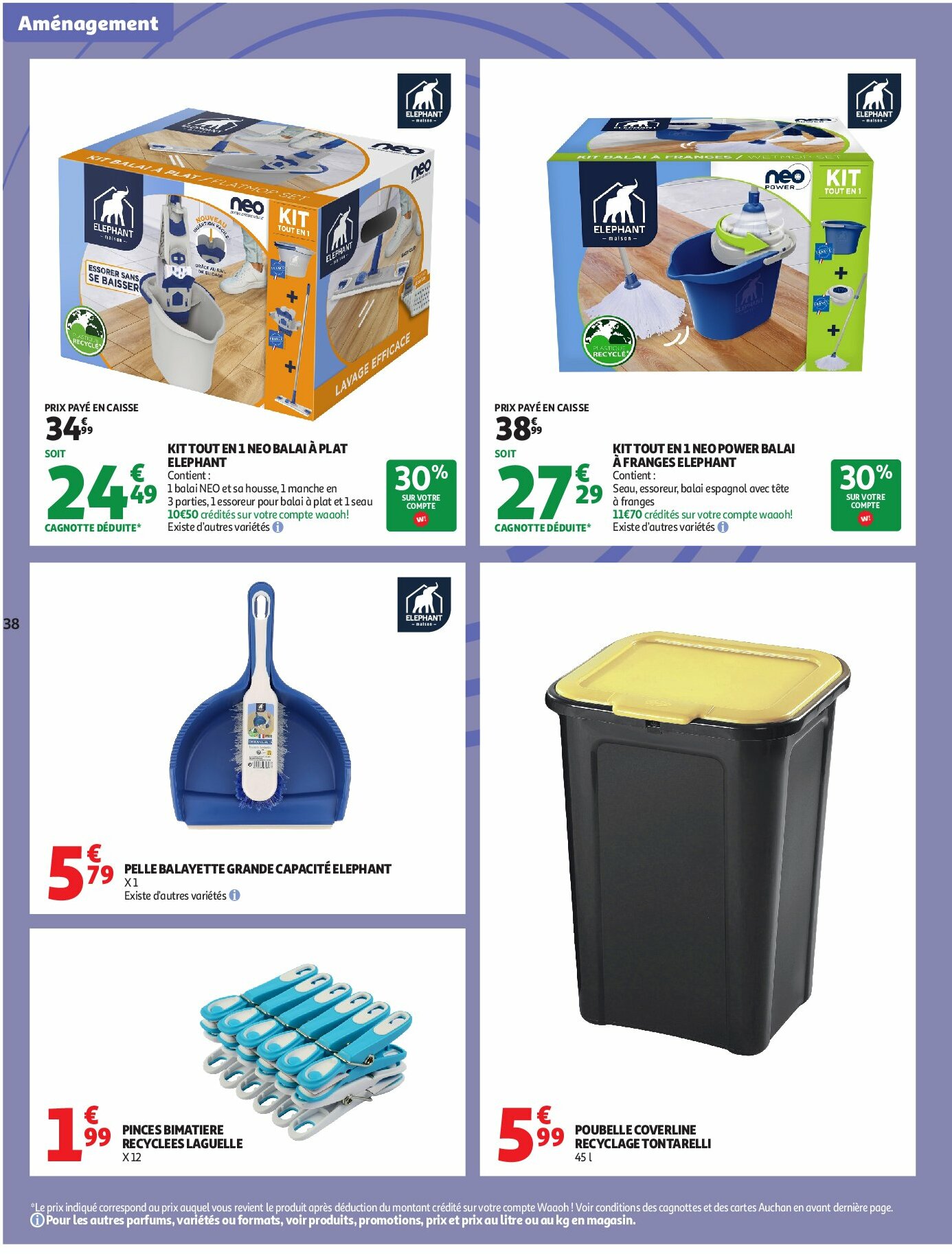 auchan - Auchan - Rentrée des classes 2 folder geldig vanaf 19/08 - 07/09 - page: 38 auchan - Auchan - Rentrée des classes 2 folder geldig vanaf 19/08 - 07/09 - page: 38