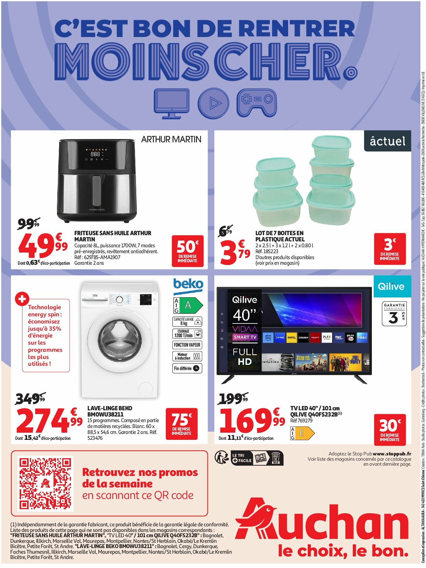 auchan - Auchan - Rentrée des classes 2 folder geldig vanaf 19/08 - 07/09 - page: 40 auchan - Auchan - Rentrée des classes 2 folder geldig vanaf 19/08 - 07/09 - page: 40