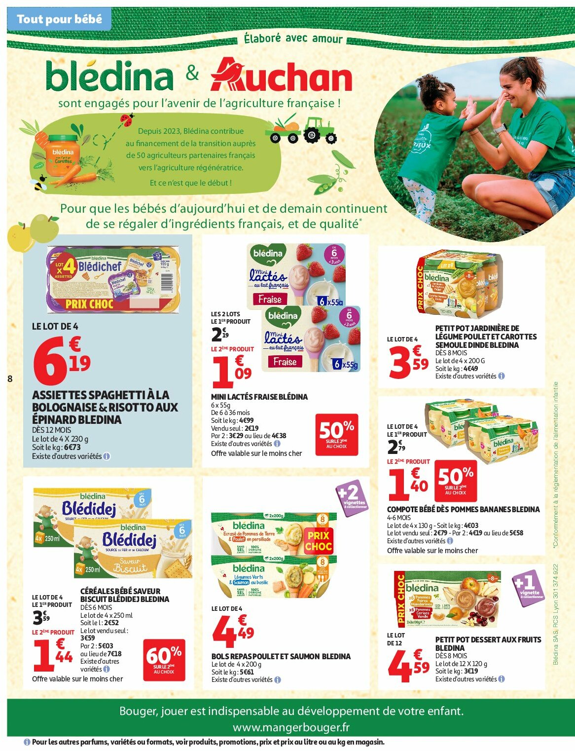 auchan - Auchan - Des prix bas dès les premiers pas folder geldig vanaf 26/08 - 07/09 - page: 8 auchan - Auchan - Des prix bas dès les premiers pas folder geldig vanaf 26/08 - 07/09 - page: 8