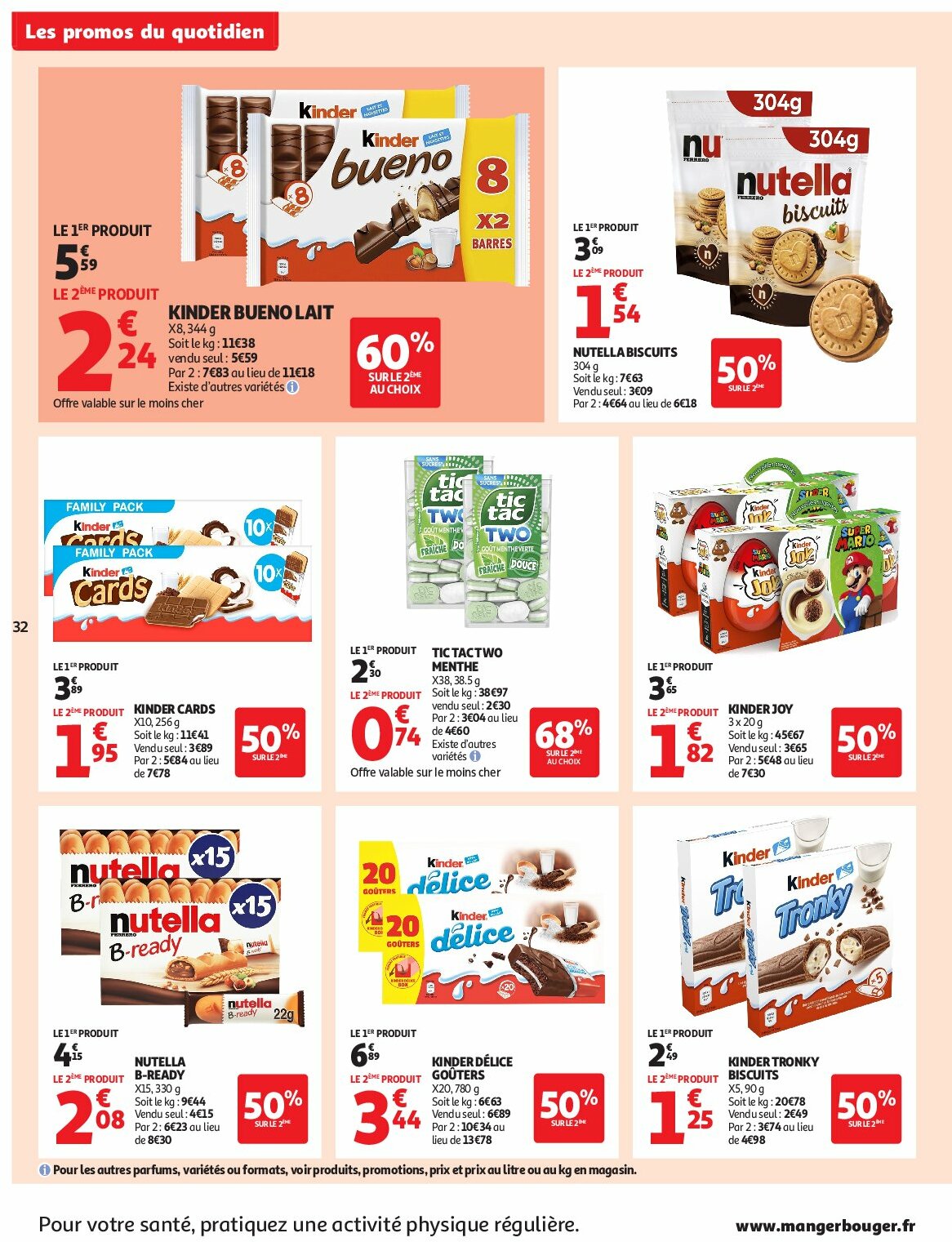 auchan - Auchan - Des prix bas dès les premiers pas folder geldig vanaf 26/08 - 07/09 - page: 32 auchan - Auchan - Des prix bas dès les premiers pas folder geldig vanaf 26/08 - 07/09 - page: 32