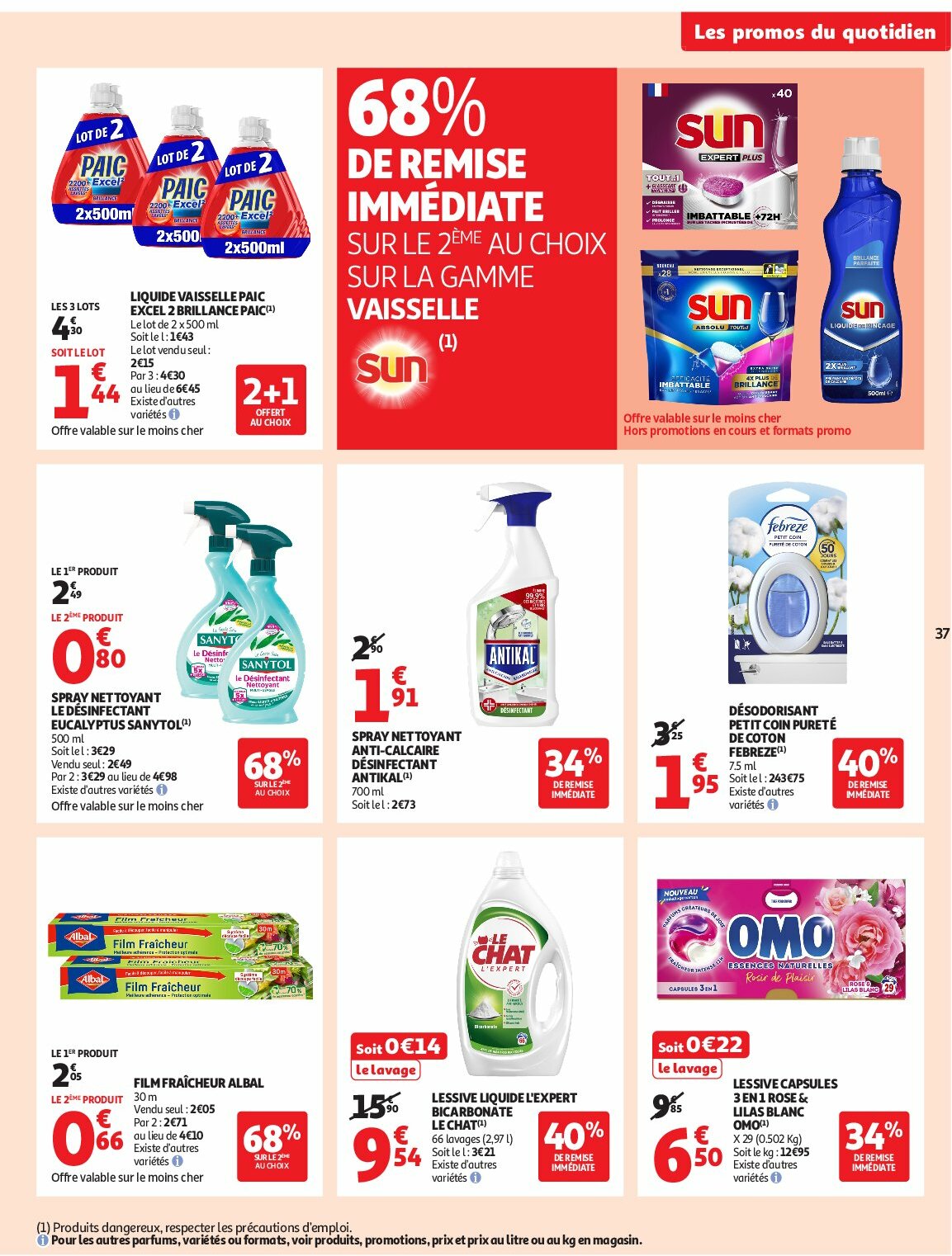 auchan - Auchan - Des prix bas dès les premiers pas folder geldig vanaf 26/08 - 07/09 - page: 37 auchan - Auchan - Des prix bas dès les premiers pas folder geldig vanaf 26/08 - 07/09 - page: 37