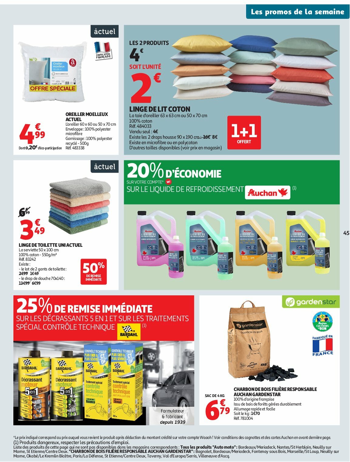 auchan - Auchan - Des prix bas dès les premiers pas folder geldig vanaf 26/08 - 07/09 - page: 45 auchan - Auchan - Des prix bas dès les premiers pas folder geldig vanaf 26/08 - 07/09 - page: 45