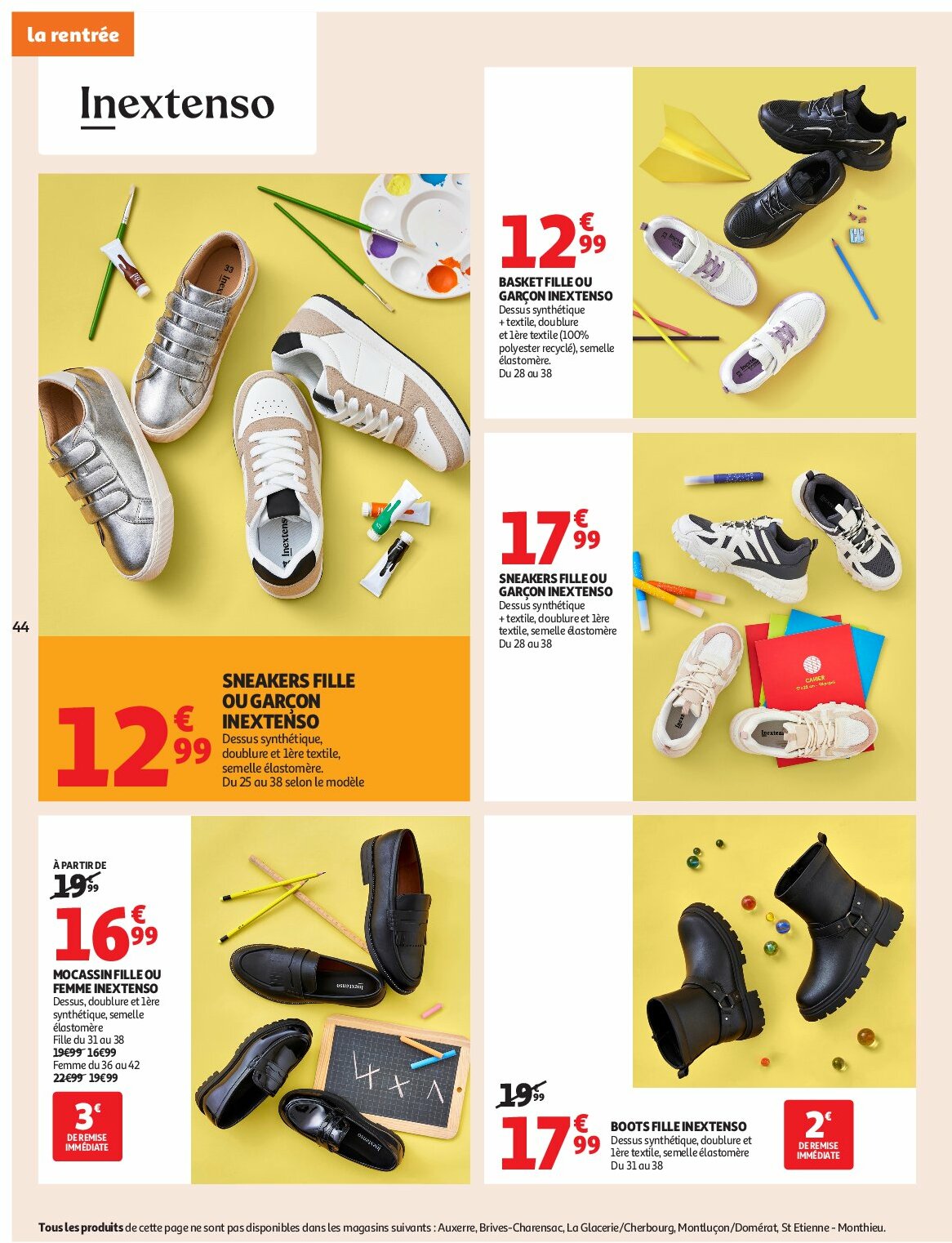 auchan - Auchan - Des prix bas dès les premiers pas folder geldig vanaf 26/08 - 07/09 - page: 44 auchan - Auchan - Des prix bas dès les premiers pas folder geldig vanaf 26/08 - 07/09 - page: 44
