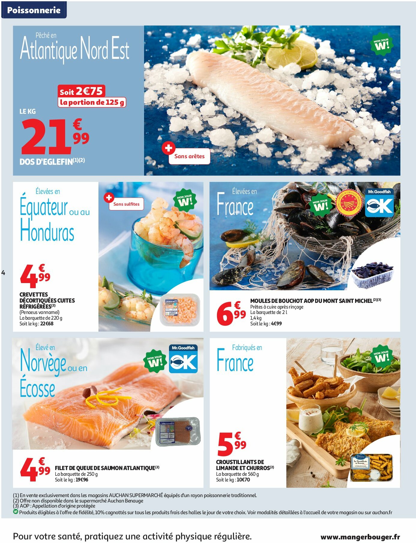 auchan - Auchan supermarché - Le frais, le bon moins cher folder geldig vanaf 26/08 - 30/08 - page: 4