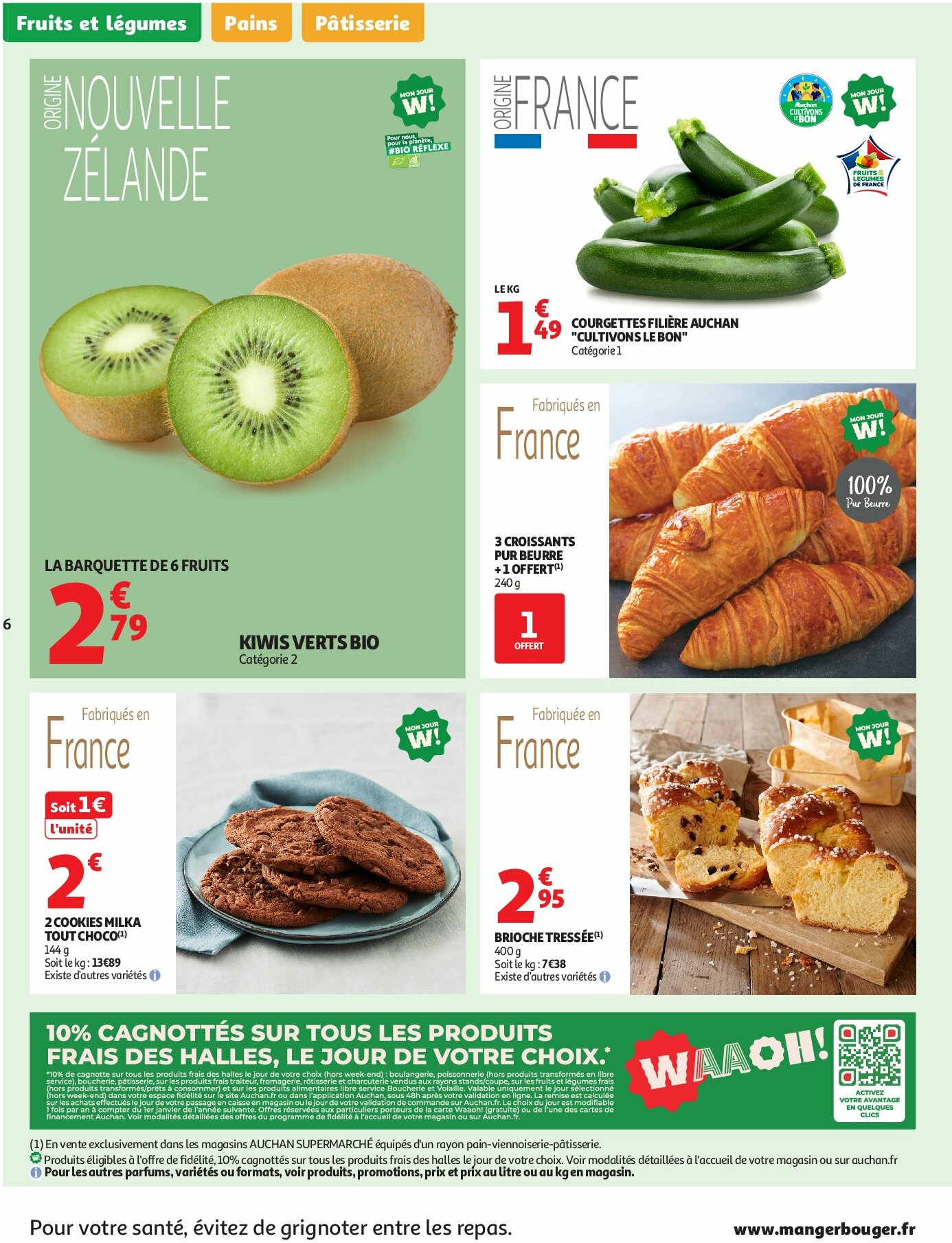 auchan - Auchan supermarché - Le frais, le bon moins cher folder geldig vanaf 26/08 - 30/08 - page: 6