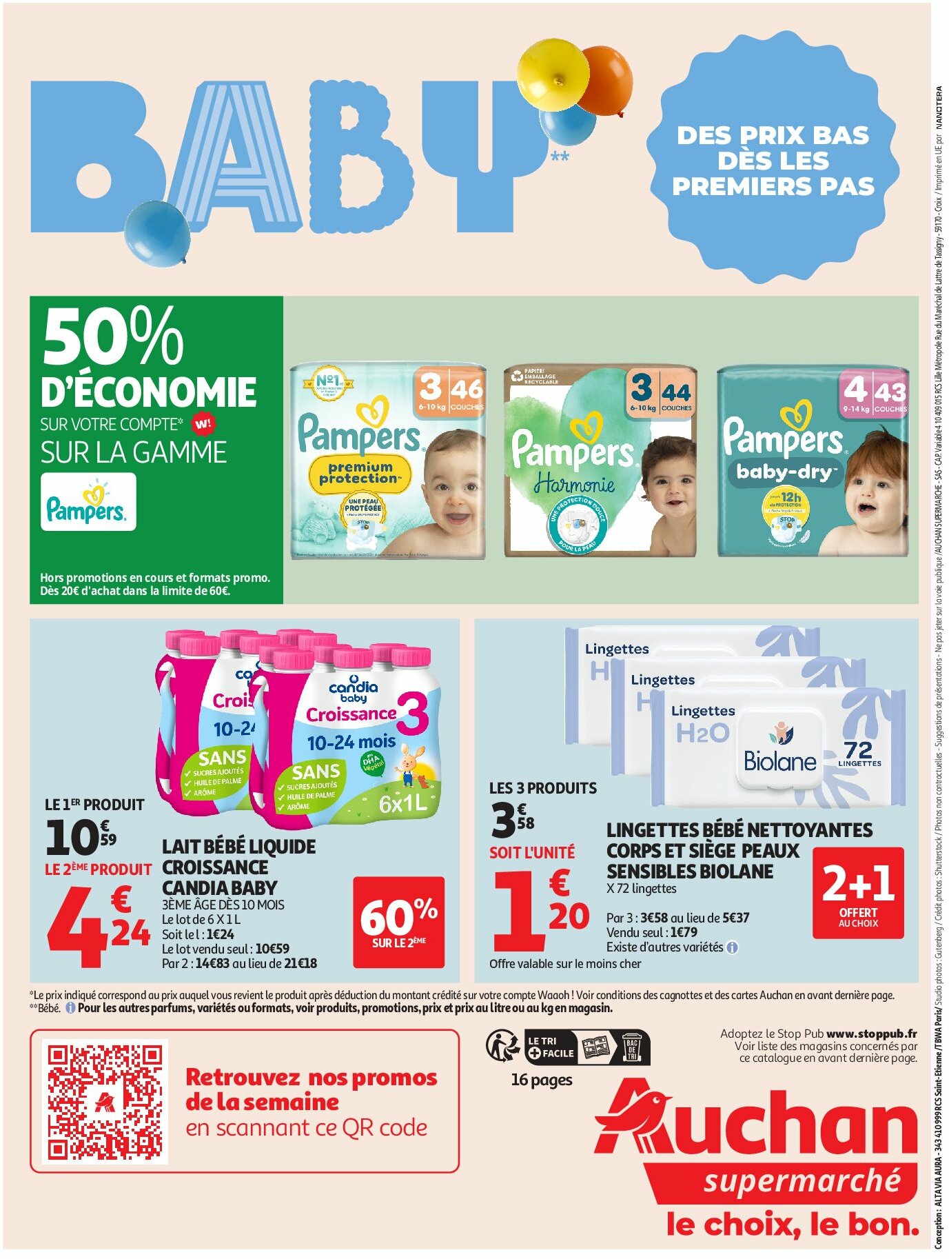 auchan - Auchan supermarché - Le frais, le bon moins cher folder geldig vanaf 26/08 - 30/08 - page: 16
