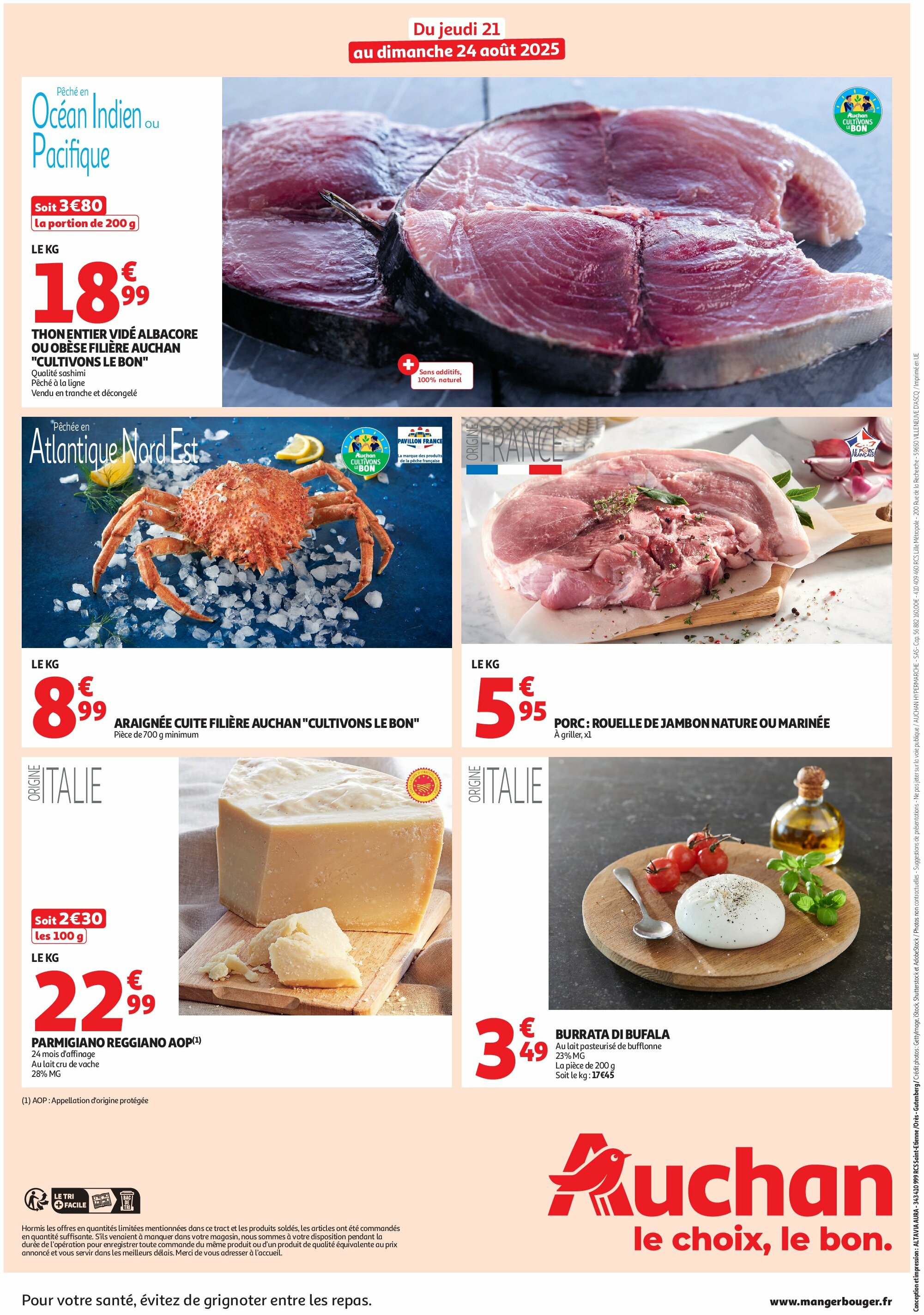 auchan - Auchan - Les bons plans du week-end dans votre hyper ! folder geldig vanaf 21/08 - 24/08 - page: 2