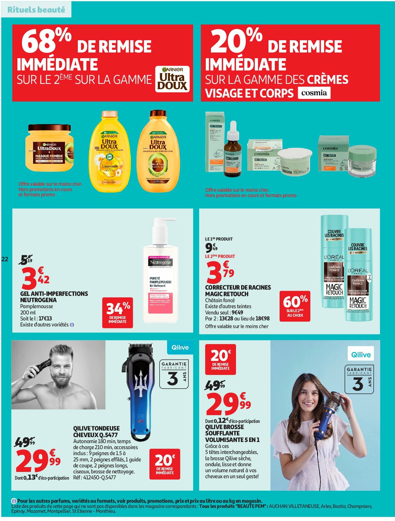 auchan - Auchan - Des prix aussi bas, c'est le top dans votre super folder geldig vanaf 02/09 - 13/09 - page: 22