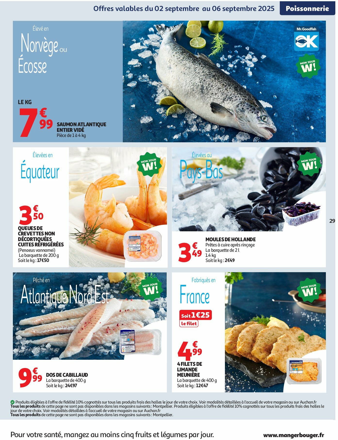 auchan - Auchan - Des prix aussi bas, c'est le top dans votre super folder geldig vanaf 02/09 - 13/09 - page: 29