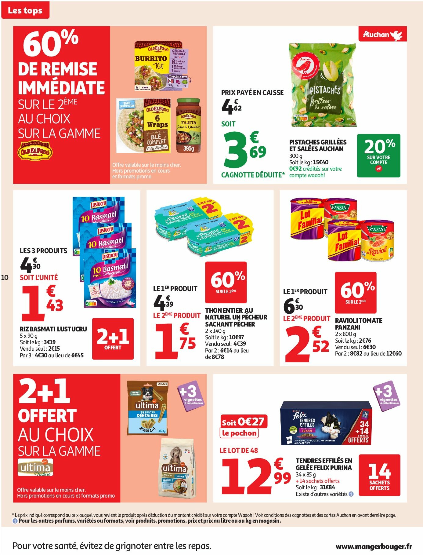 auchan - Auchan - Des prix aussi bas, c'est le top dans votre super folder geldig vanaf 02/09 - 13/09 - page: 10