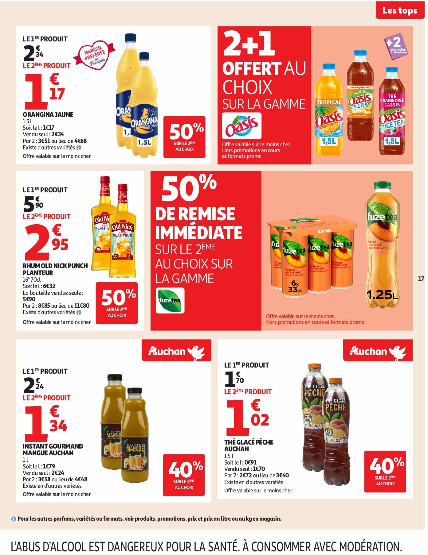 auchan - Auchan - Des prix aussi bas, c'est le top dans votre super folder geldig vanaf 02/09 - 13/09 - page: 17