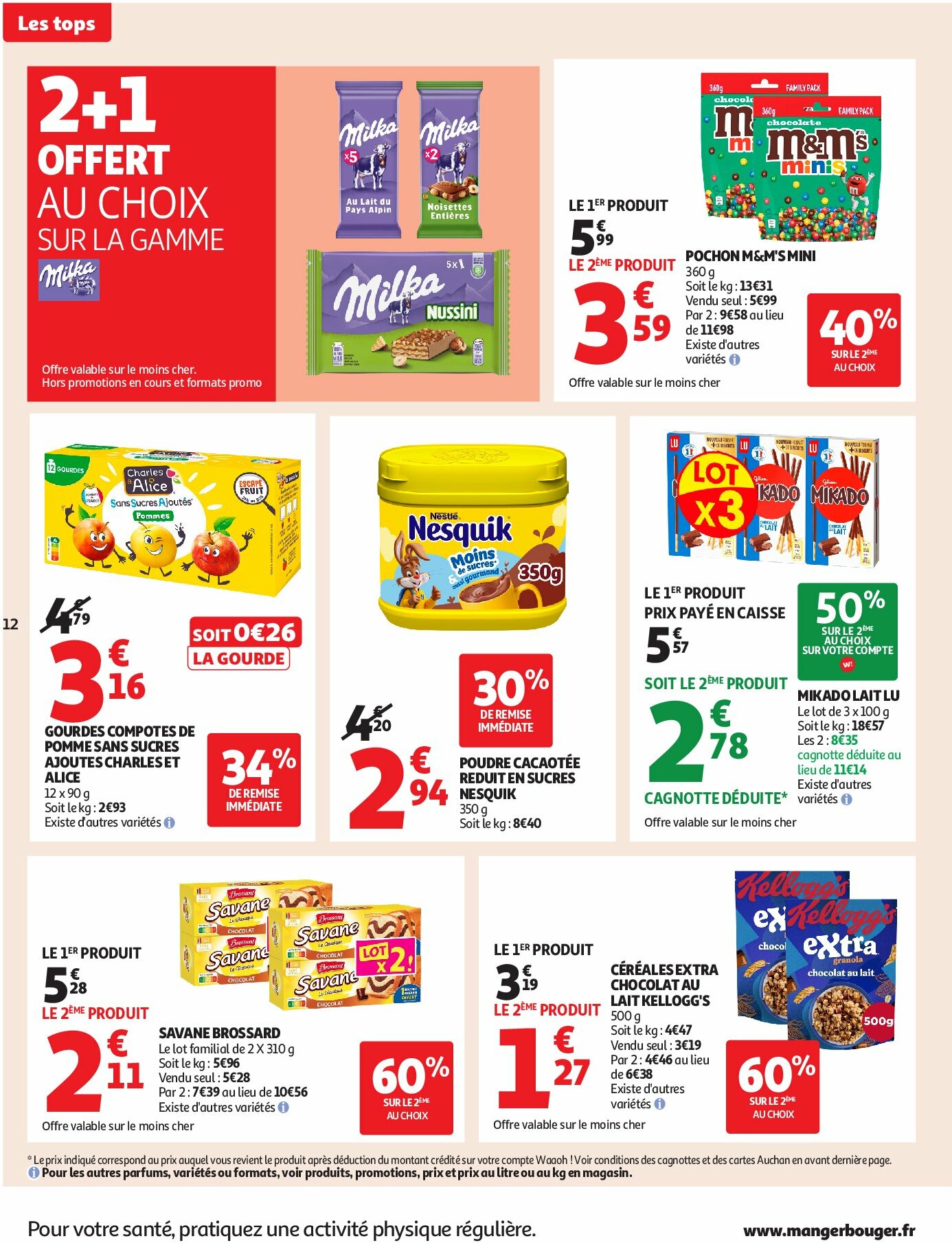 auchan - Auchan - Des prix aussi bas, c'est le top dans votre super folder geldig vanaf 02/09 - 13/09 - page: 12