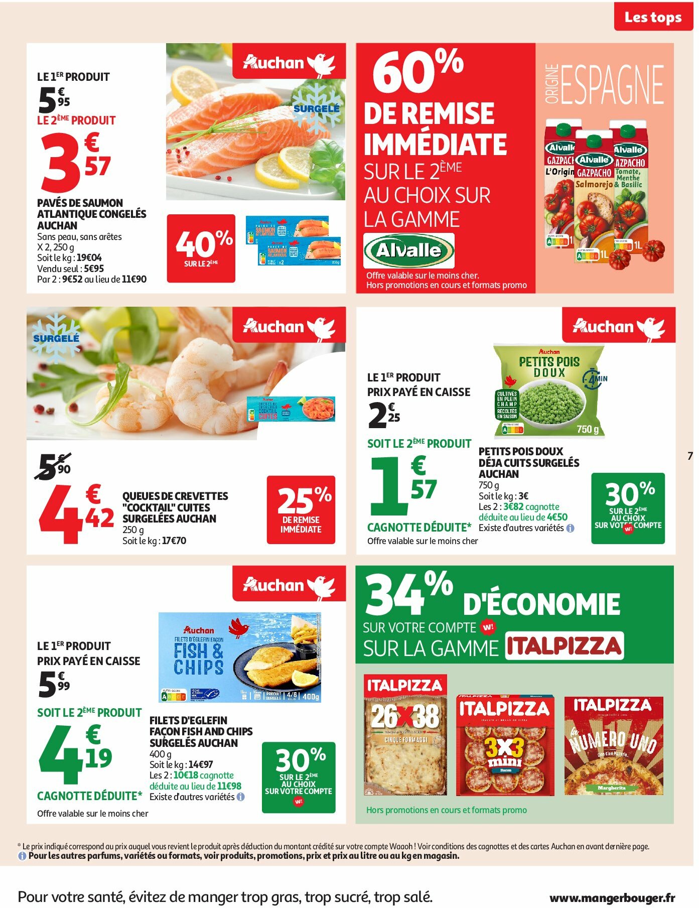 auchan - Auchan - Des prix aussi bas, c'est le top dans votre super folder geldig vanaf 02/09 - 13/09 - page: 7
