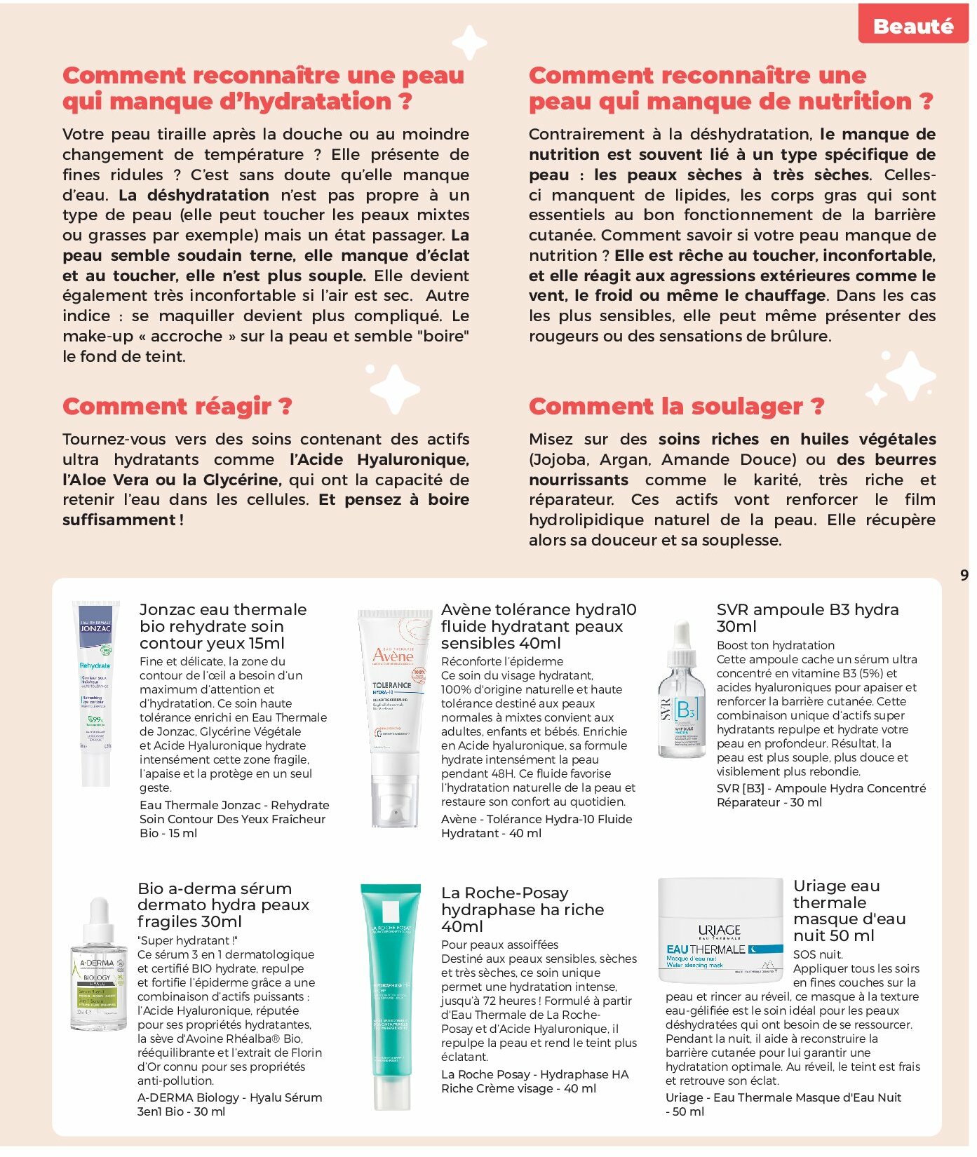 auchan - Auchan - Pour les peaux à tendance économe folder geldig vanaf 02/09 - 22/09 - page: 9