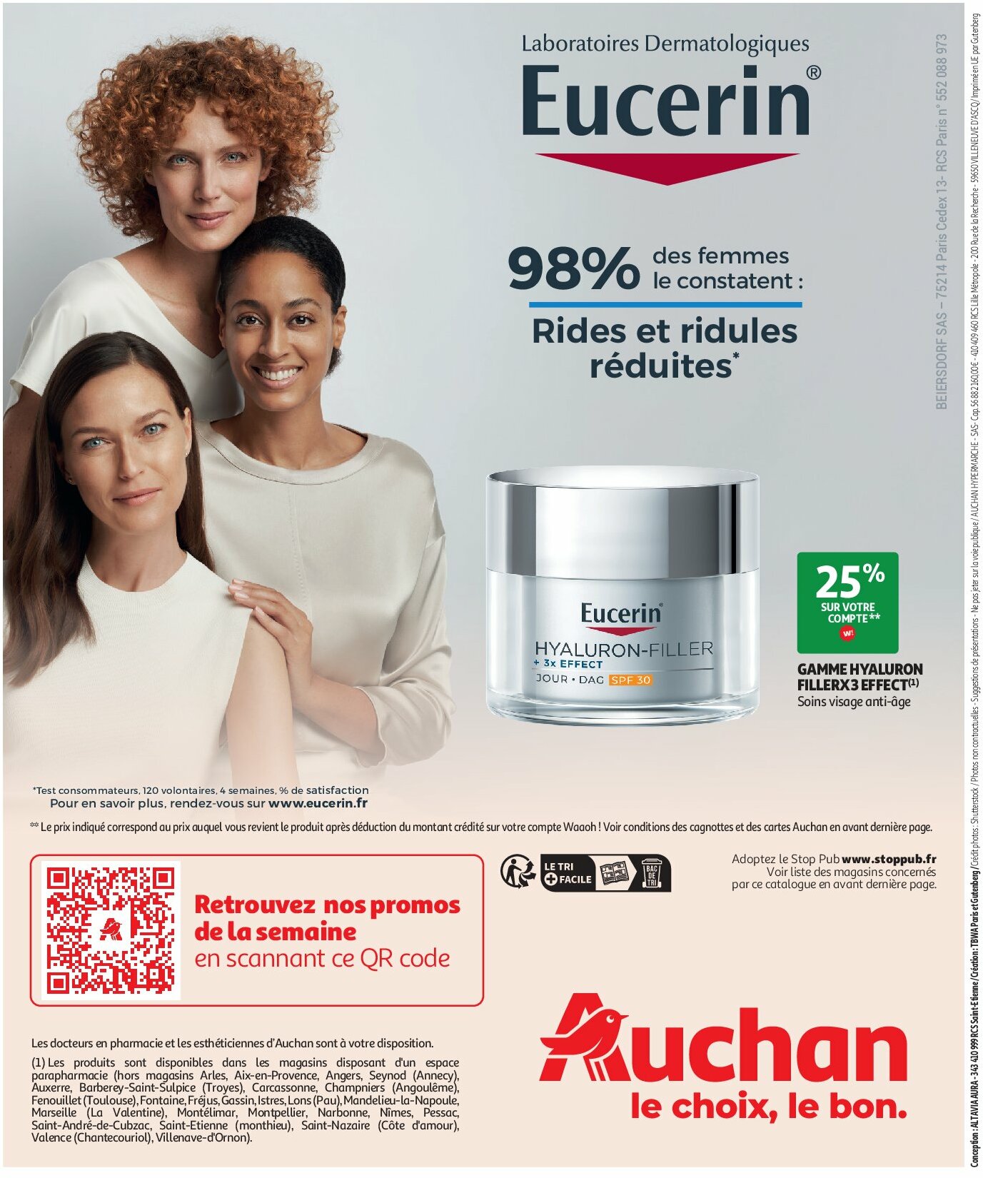 auchan - Auchan - Pour les peaux à tendance économe folder geldig vanaf 02/09 - 22/09 - page: 12